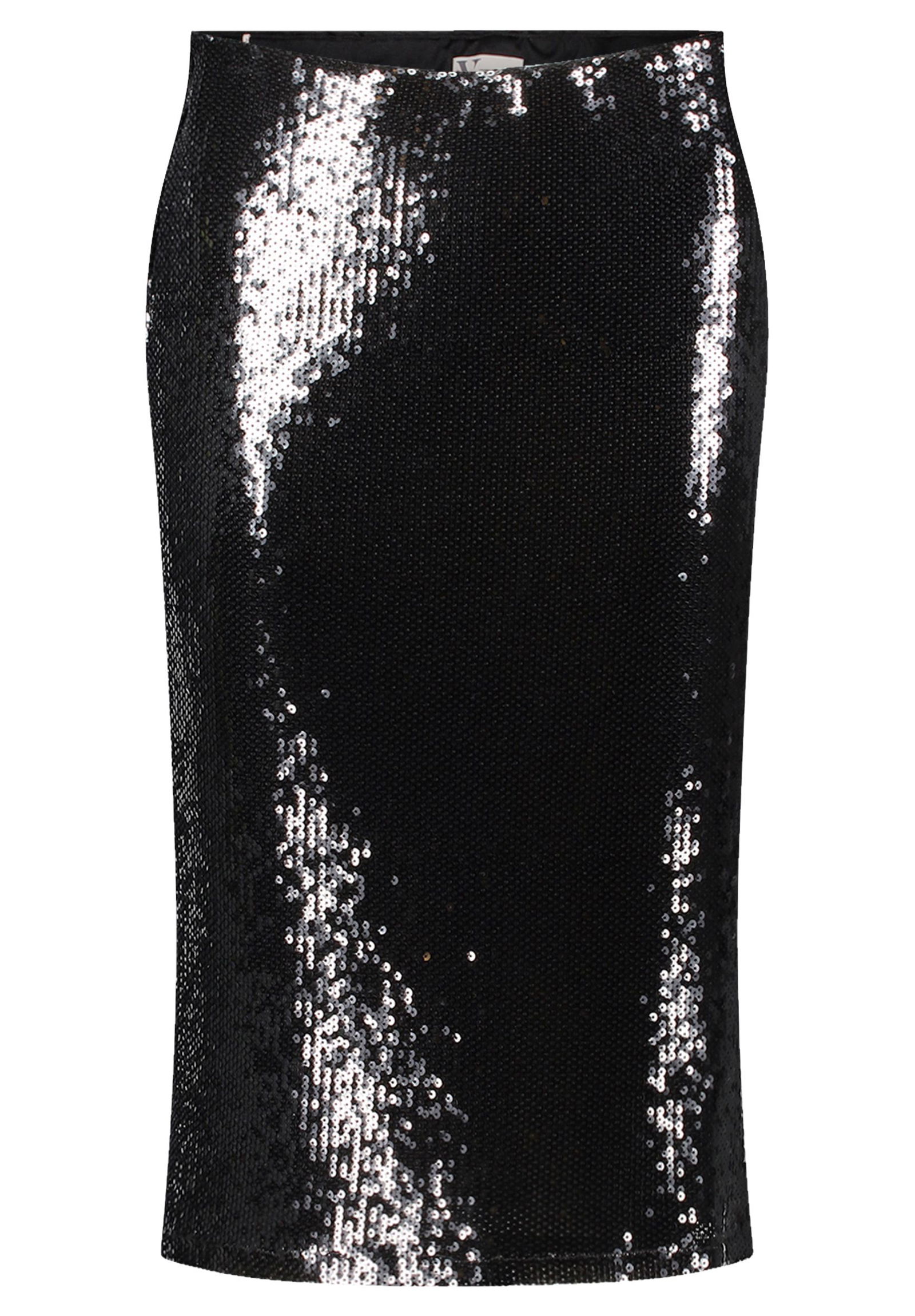 4461c00e607ee907dd53fc0c0c6d1ee3 V by Vera Mont | Pailletten-Rock | 34 | schwarz