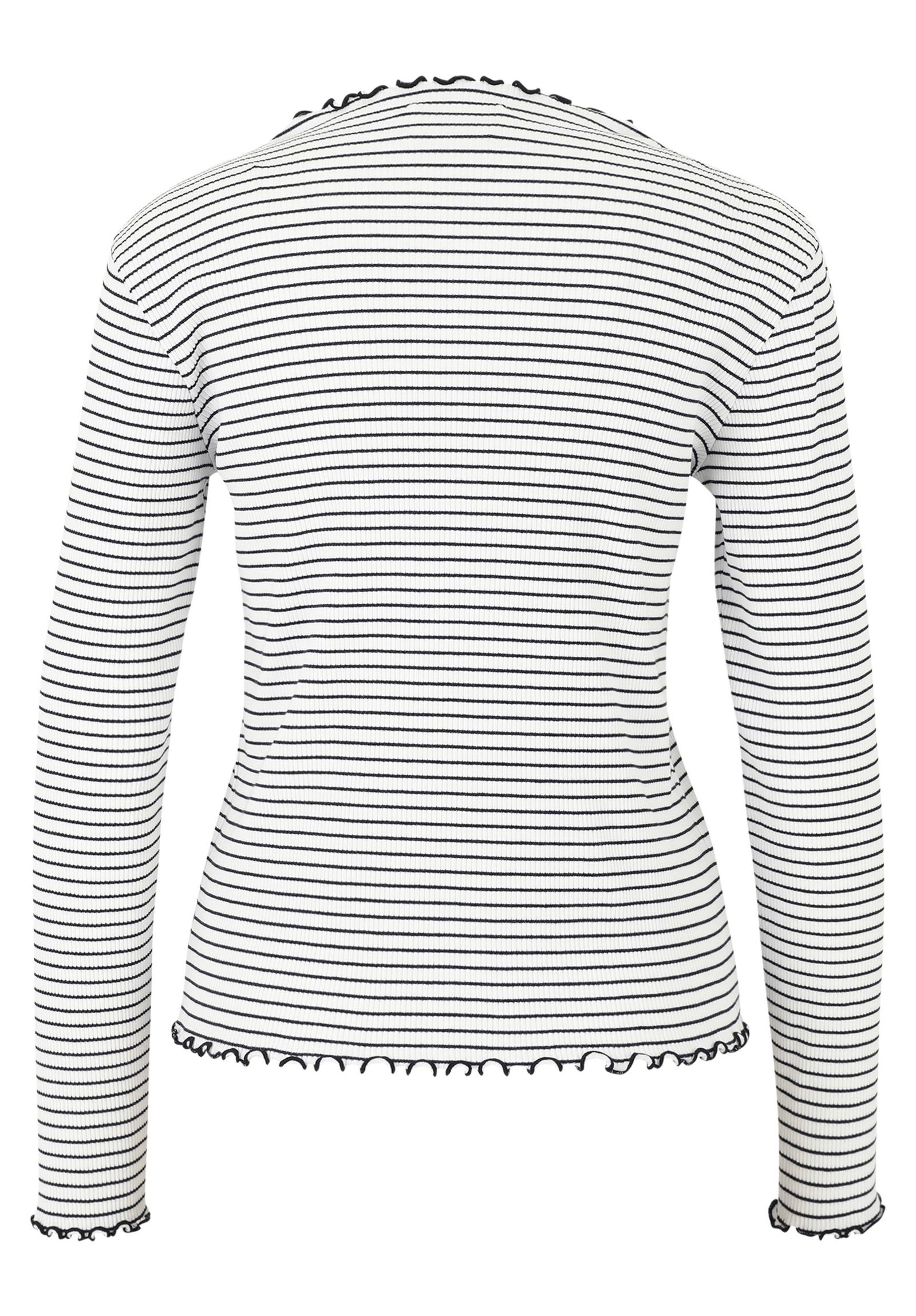 dec9ac7a8d29c6e6593f2891fe3da117 Cartoon | Langarm-Shirt | 46 | weiß/schwarz