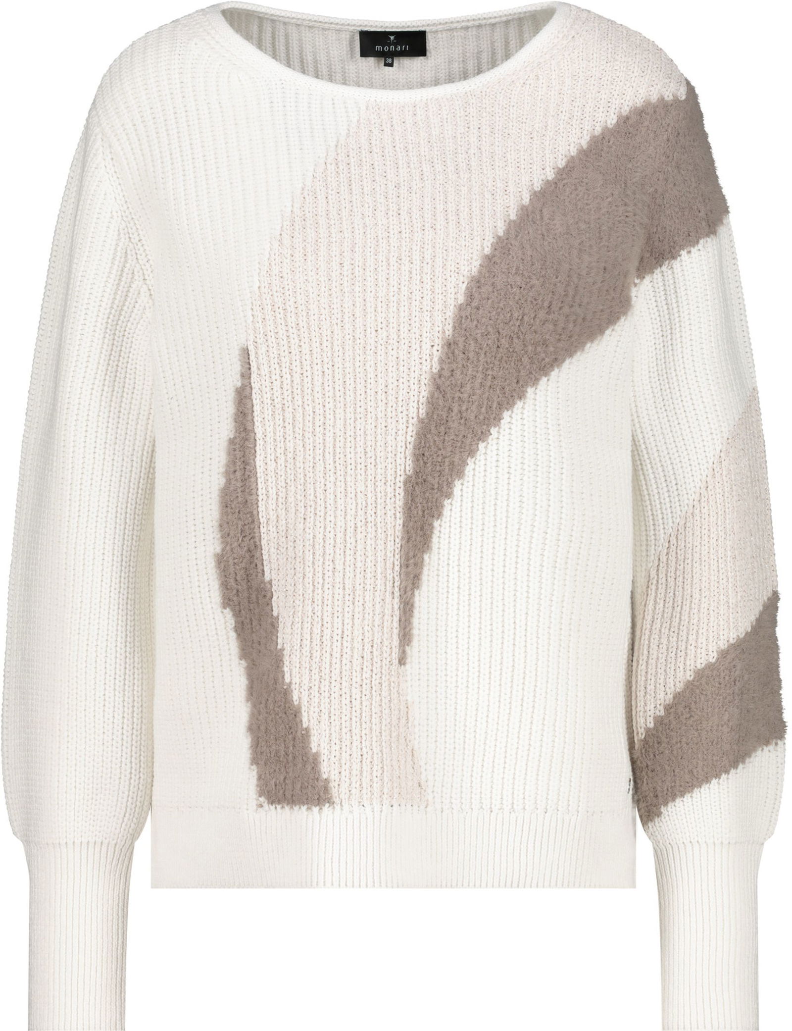 Monari | Monari Druckbluse | 36 | off-white