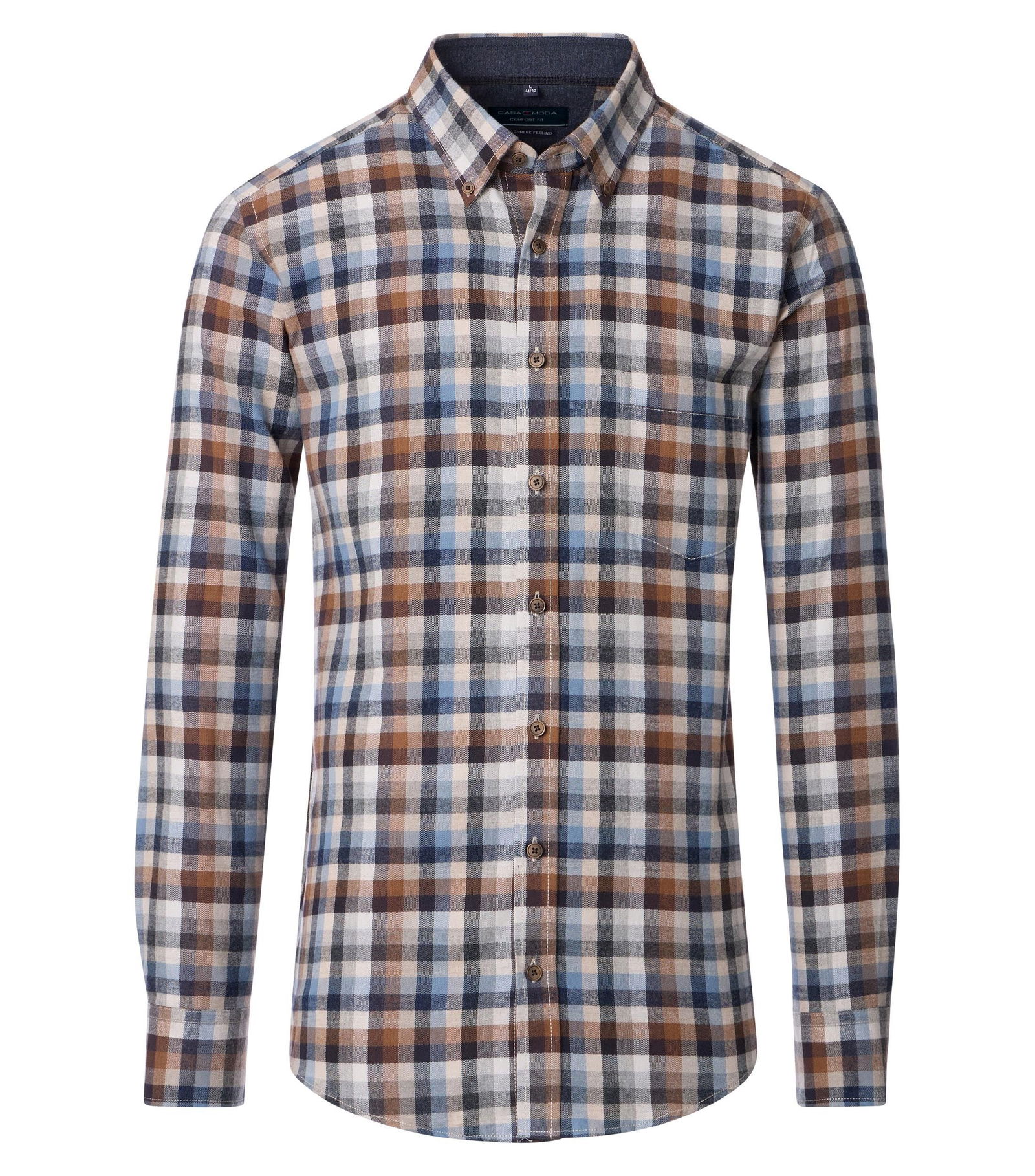 Casa Moda | Casa Moda Hemd Regular Fit | L | blau