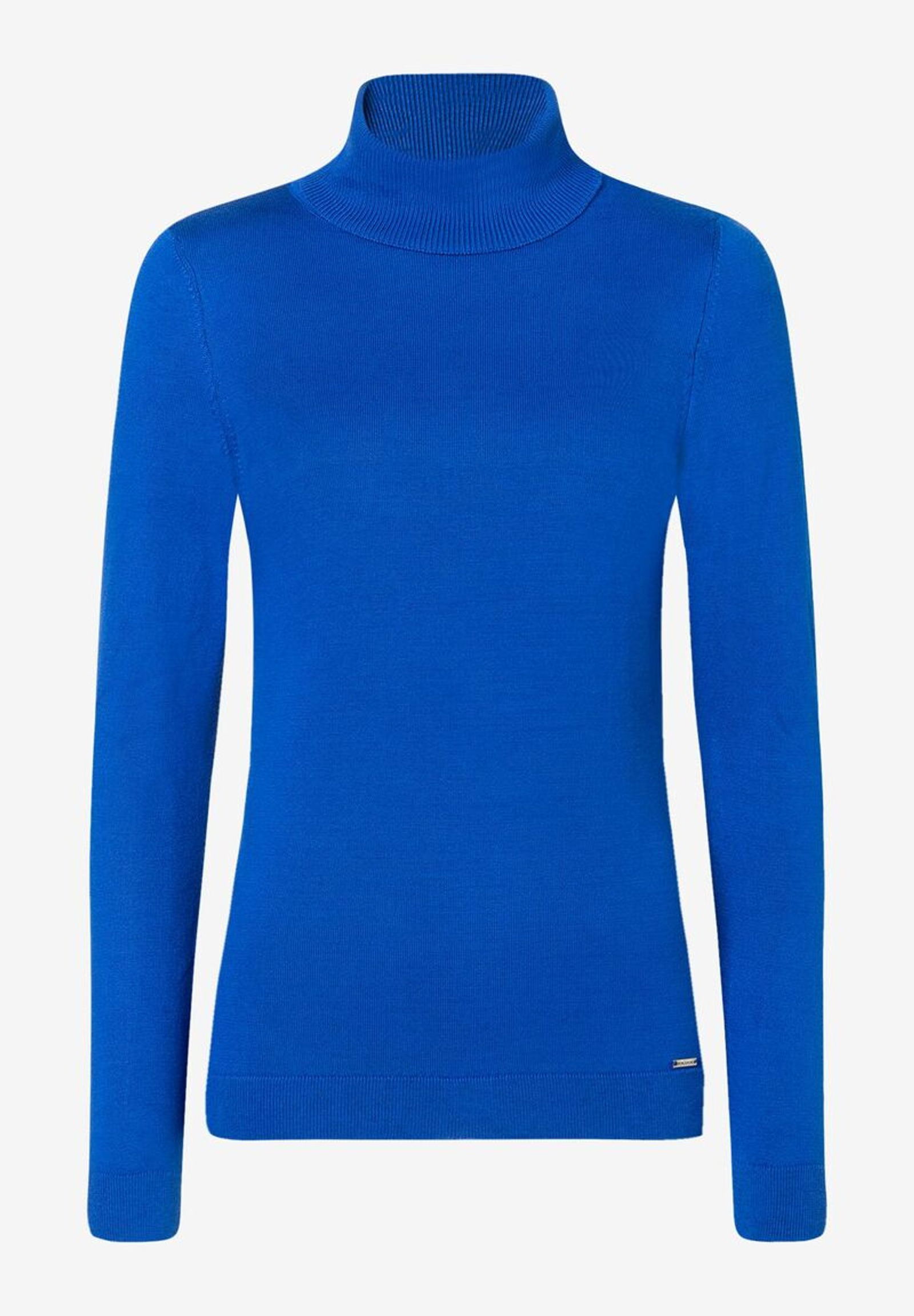 More & More |  More & More Rollkragenpullover  | 40 | blau
