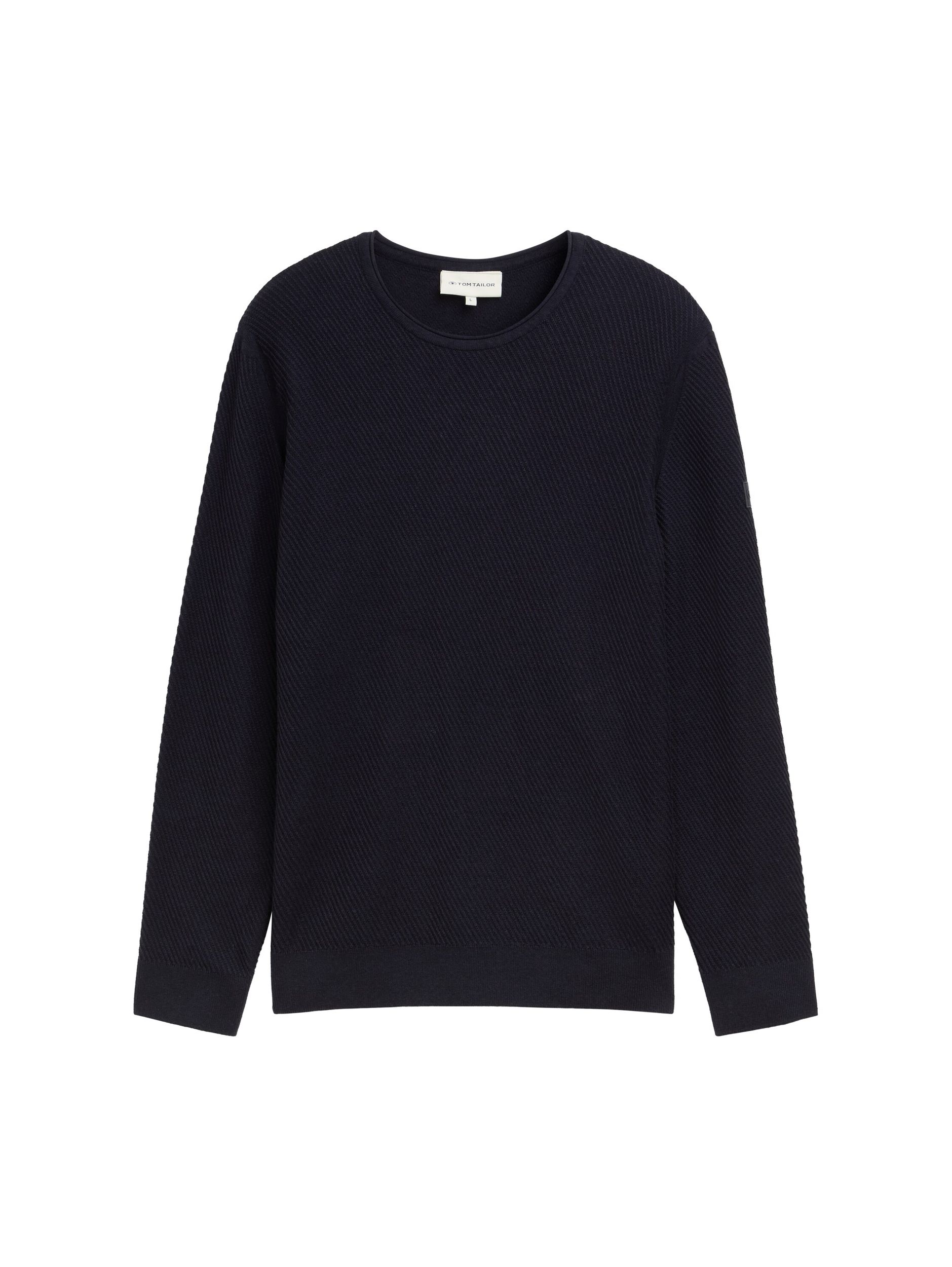 Tom Tailor |  Tom Tailor Pullover  | XXL | knitted navy melange