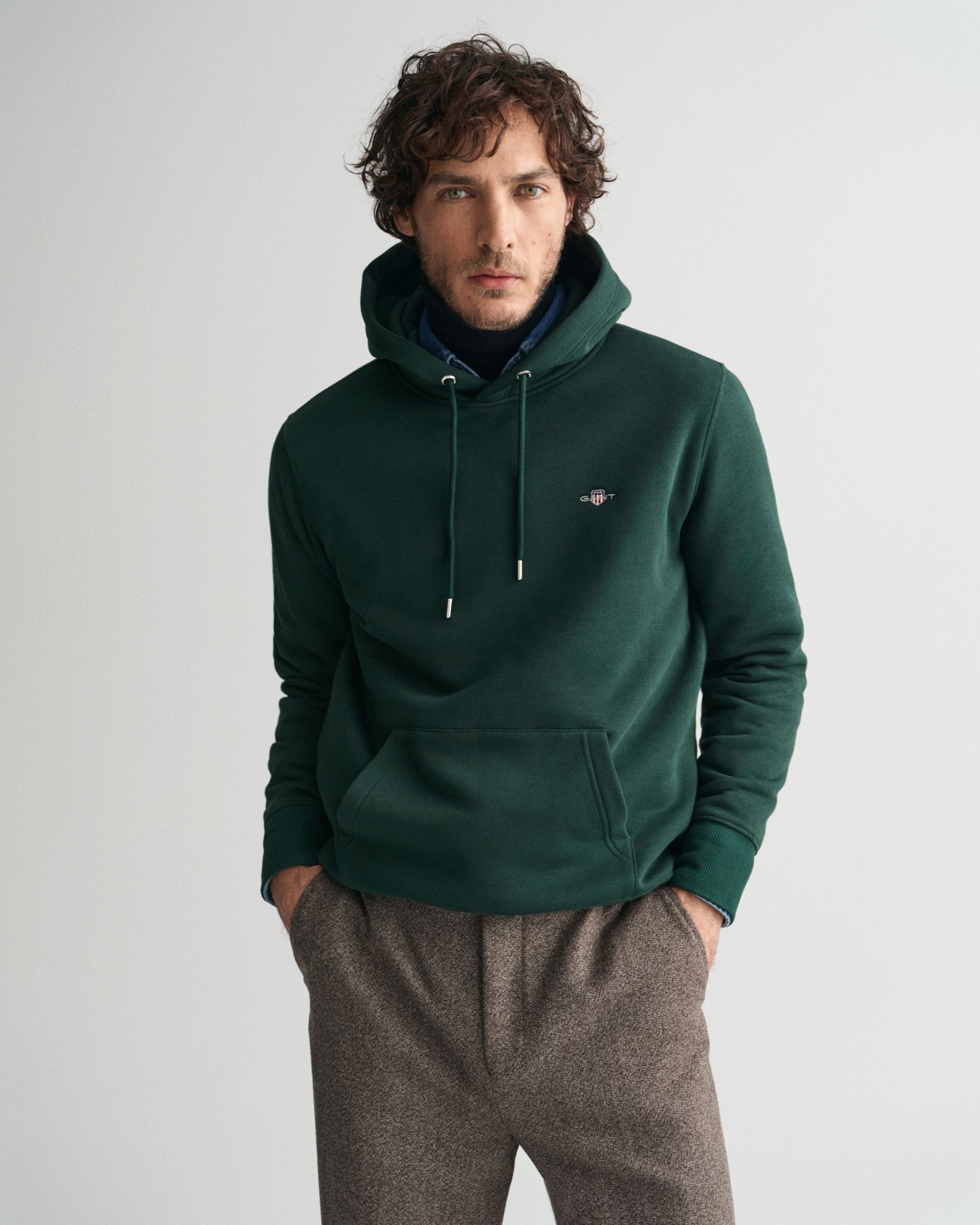 Gant |  Gant Sweatshirt  | L | tartan green