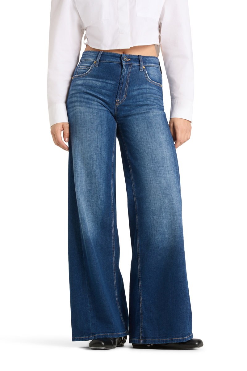 Cambio weite Jeans "Palazzo Patch" #3