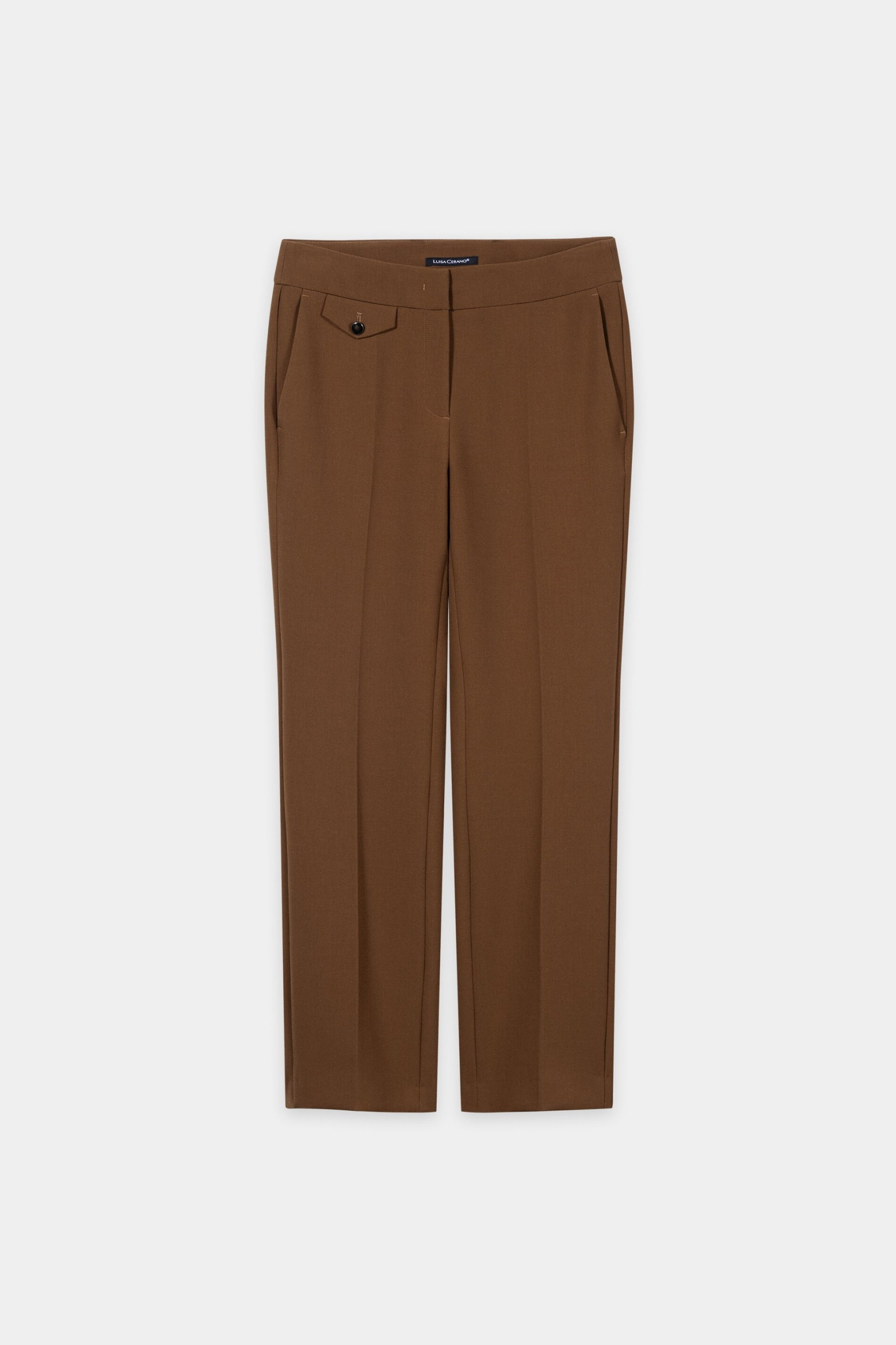 Babyflare-Pants, caramel #1