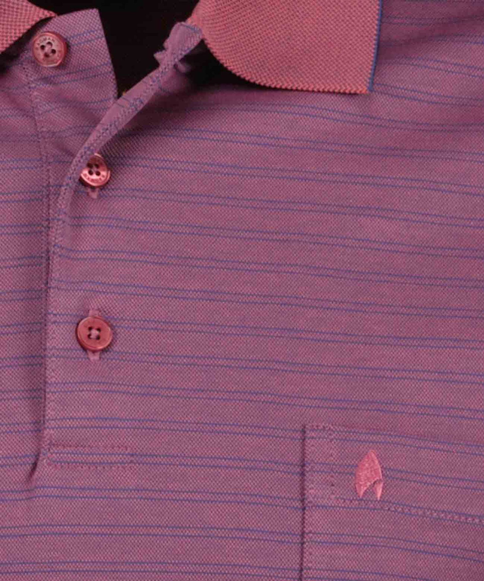 RAGMAN |  RAGMAN Poloshirt  | 4XL | beere