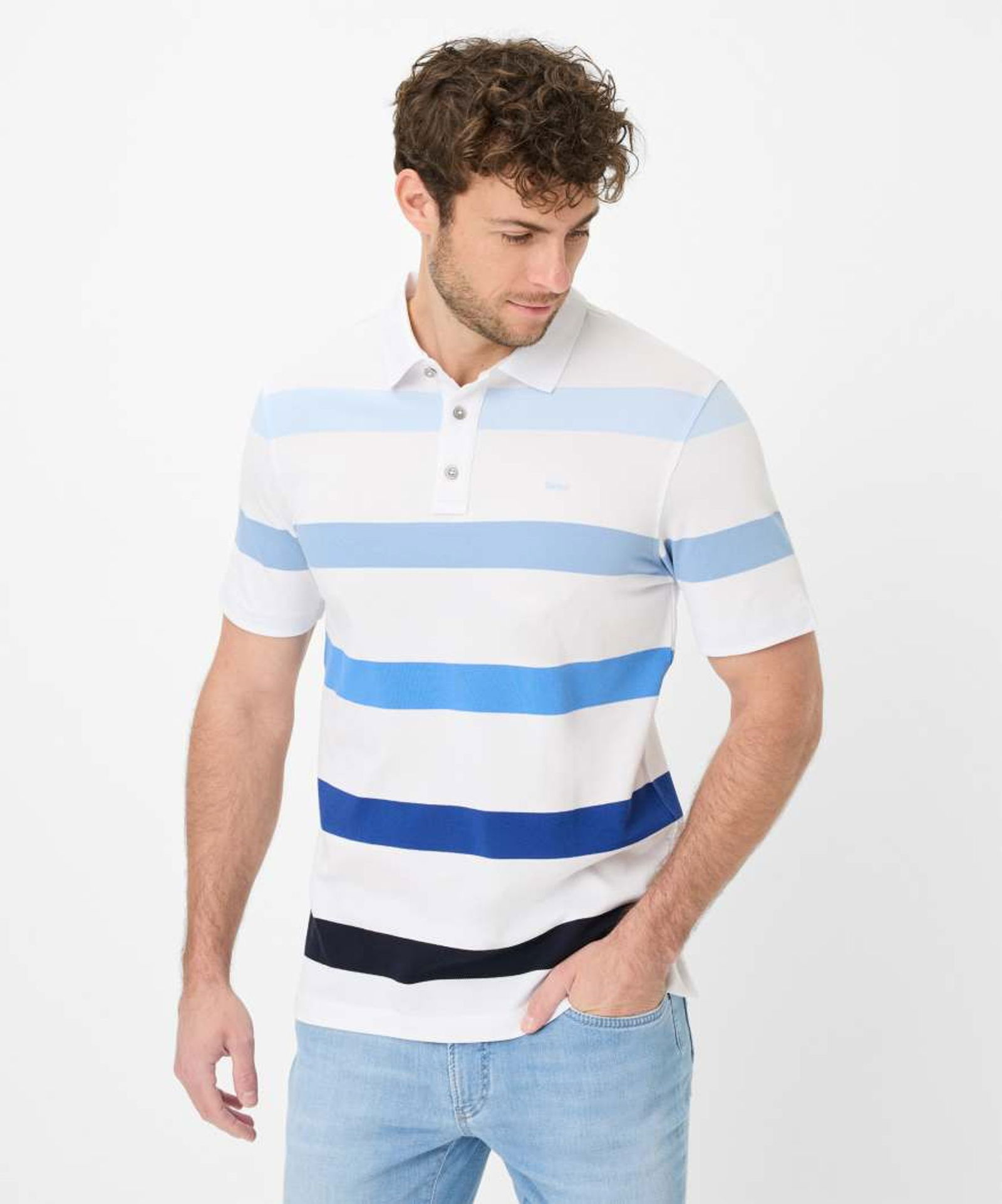 Brax |  Brax Poloshirt  | XL | sky