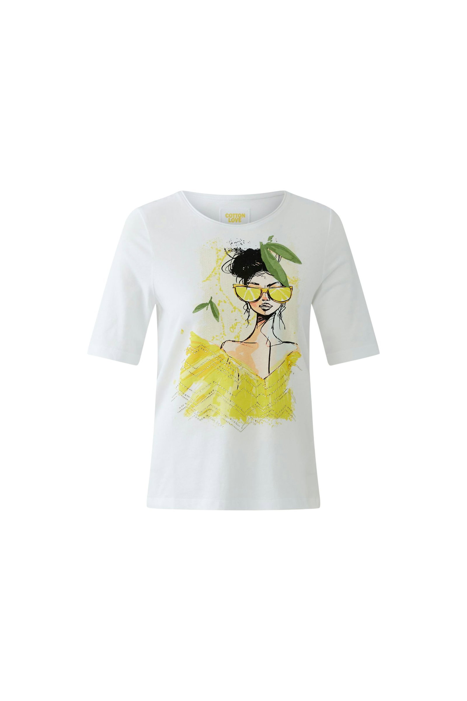 268b118c51e29aff35598af993a57d75 Oui | T-Shirt | 36 | optic white