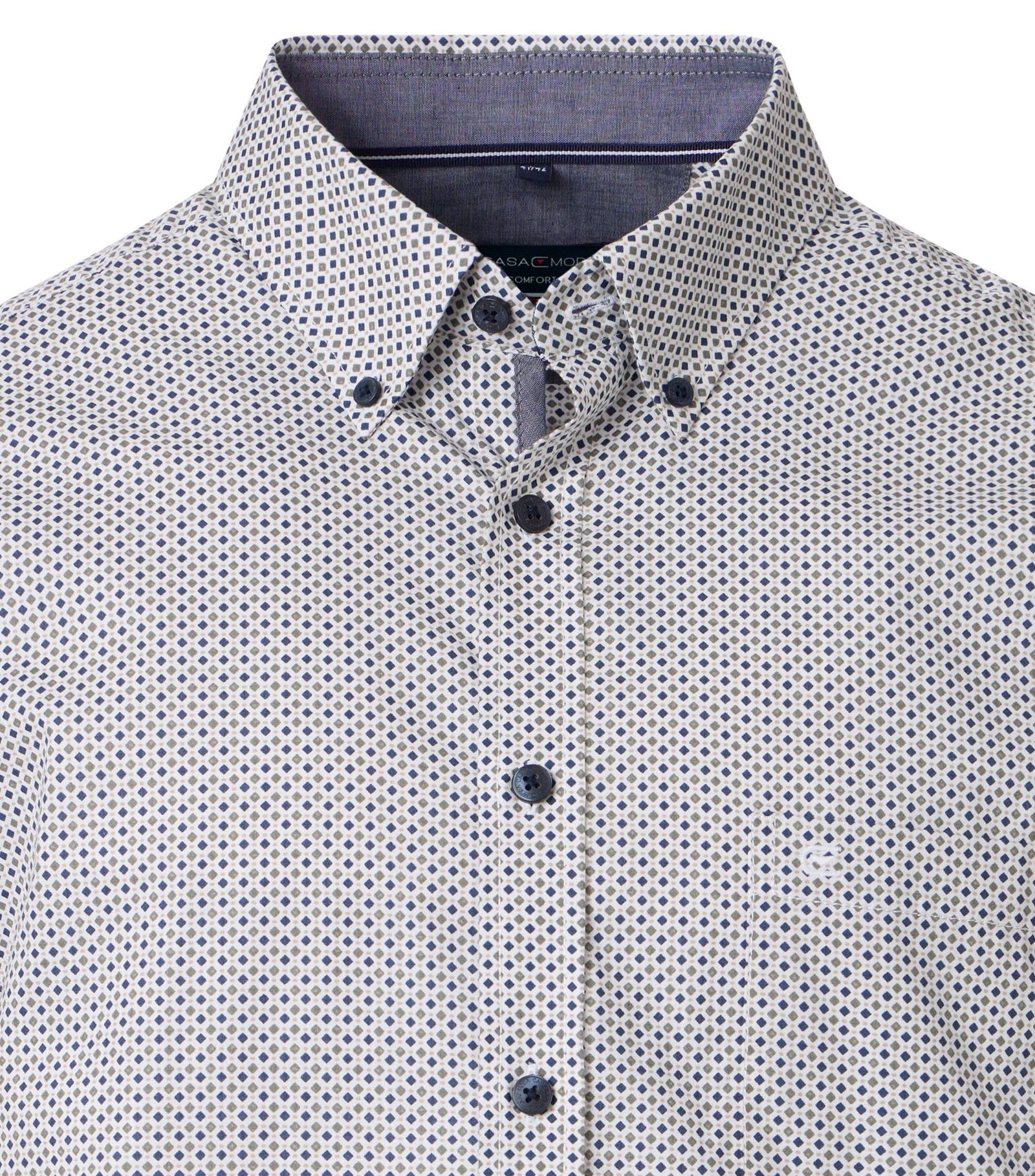 fa031aad6c43adb94bfc687edf66836f Casa Moda |  Freizeithemd Kurzarm | XL | grün