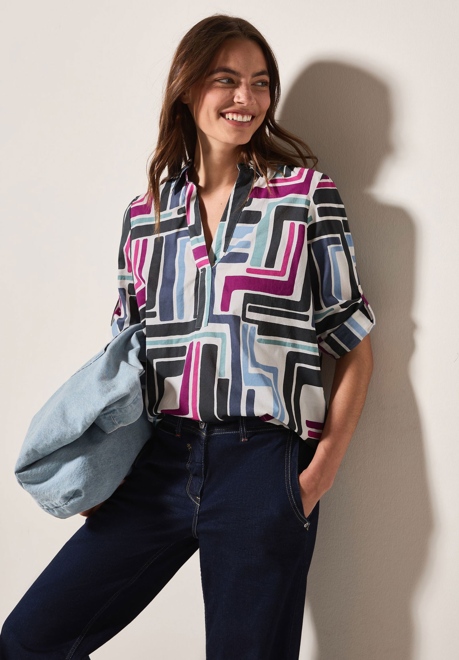  |  Gemusterte Bluse | XXL | 11231_32259