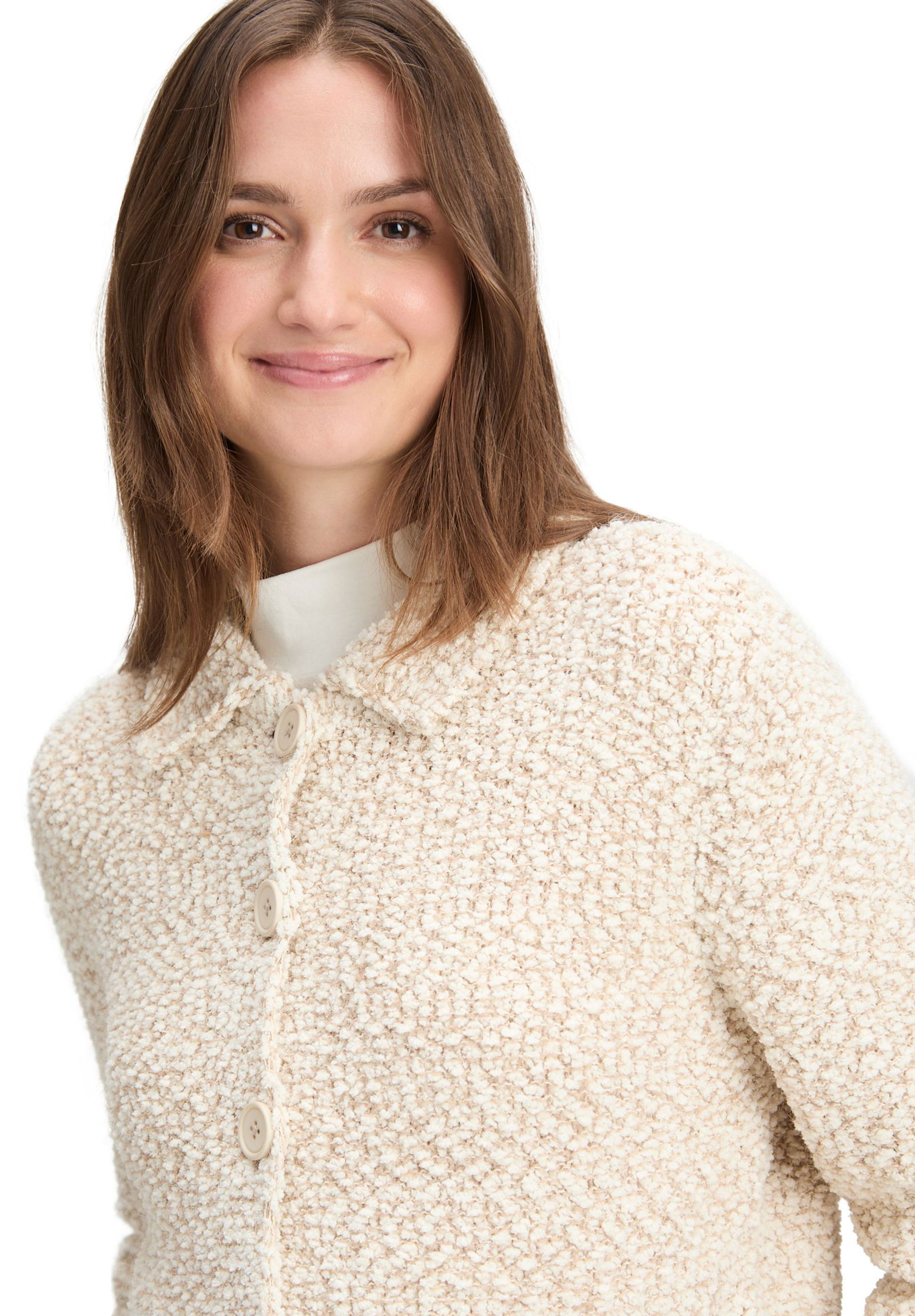 Cartoon | Cartoon Strickjacke | Cardigan | 44 | beige