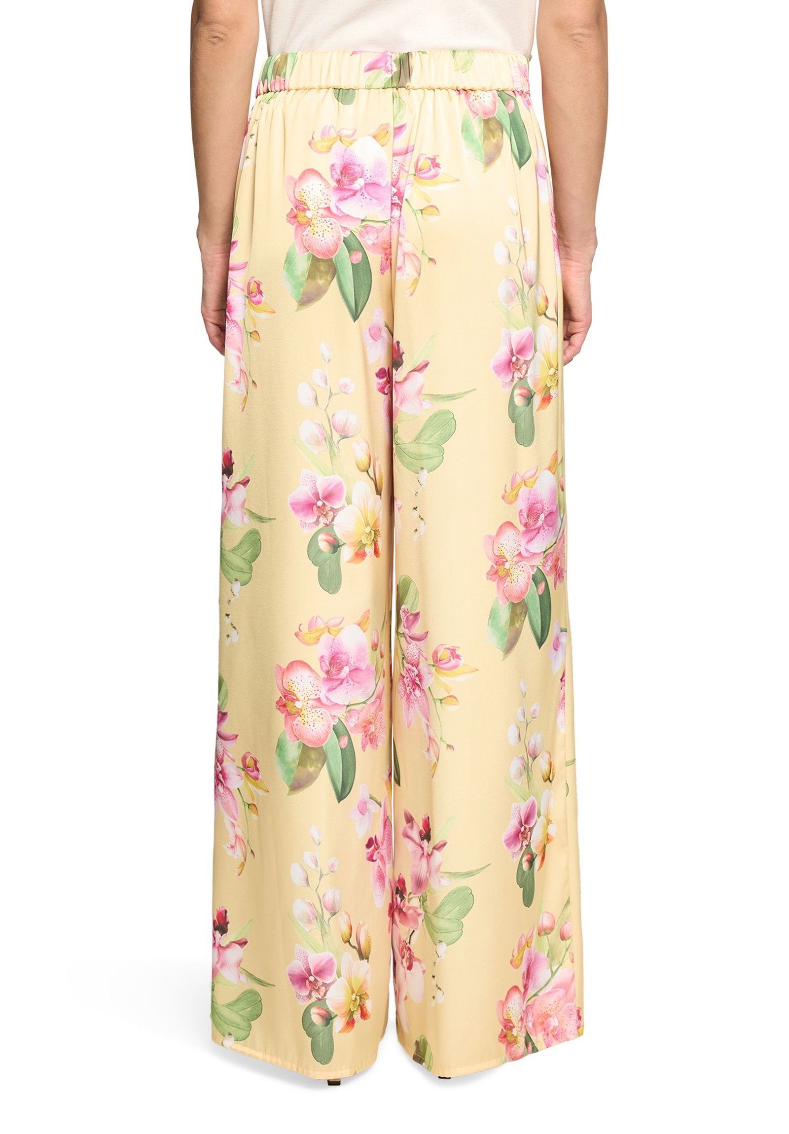 V by Vera Mont |  Marlene-Hose | 34 | Yellow/Rosé
