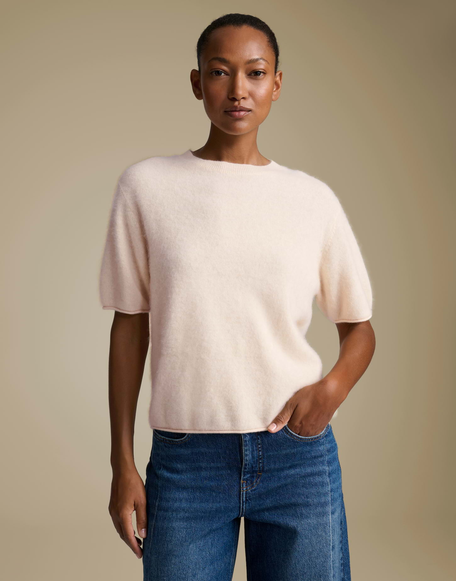 Someday kurzärmeliger Strickpullover Timia #2