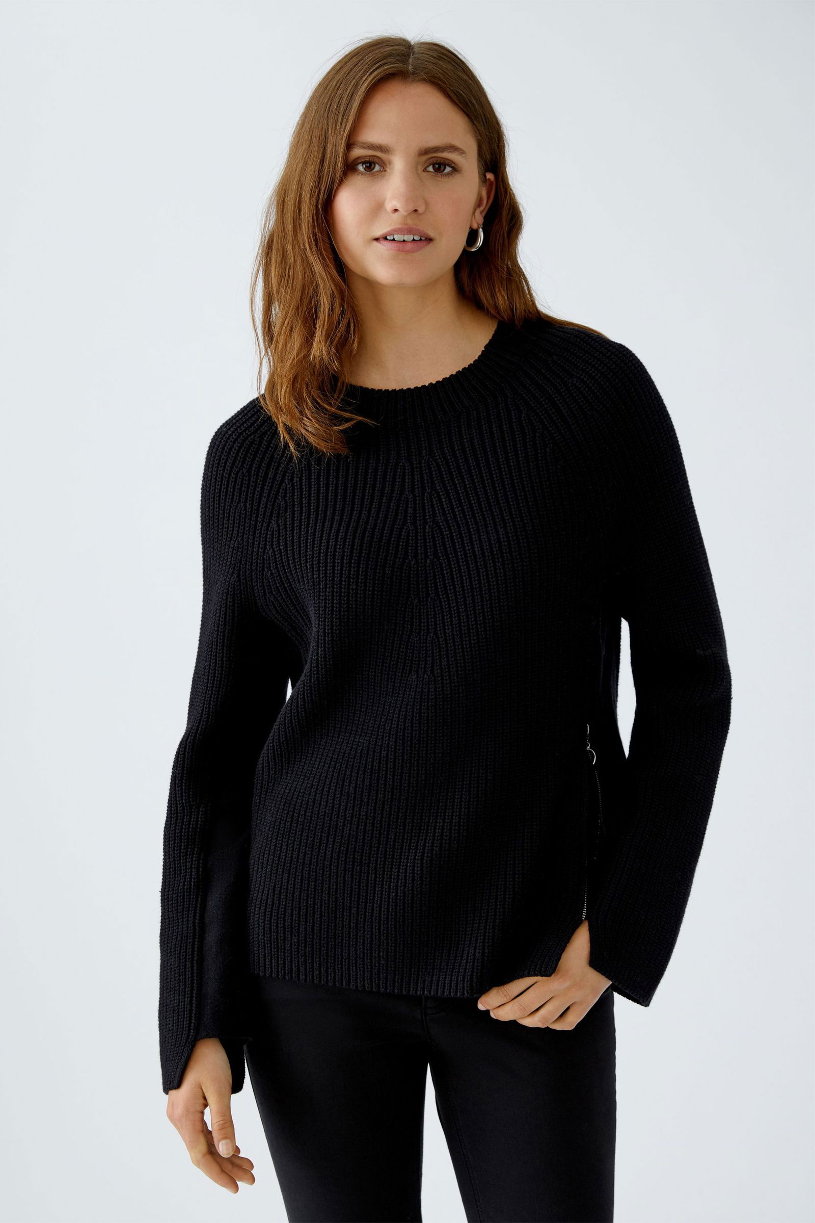 Oui |  Oui Pullover  | 42 | black