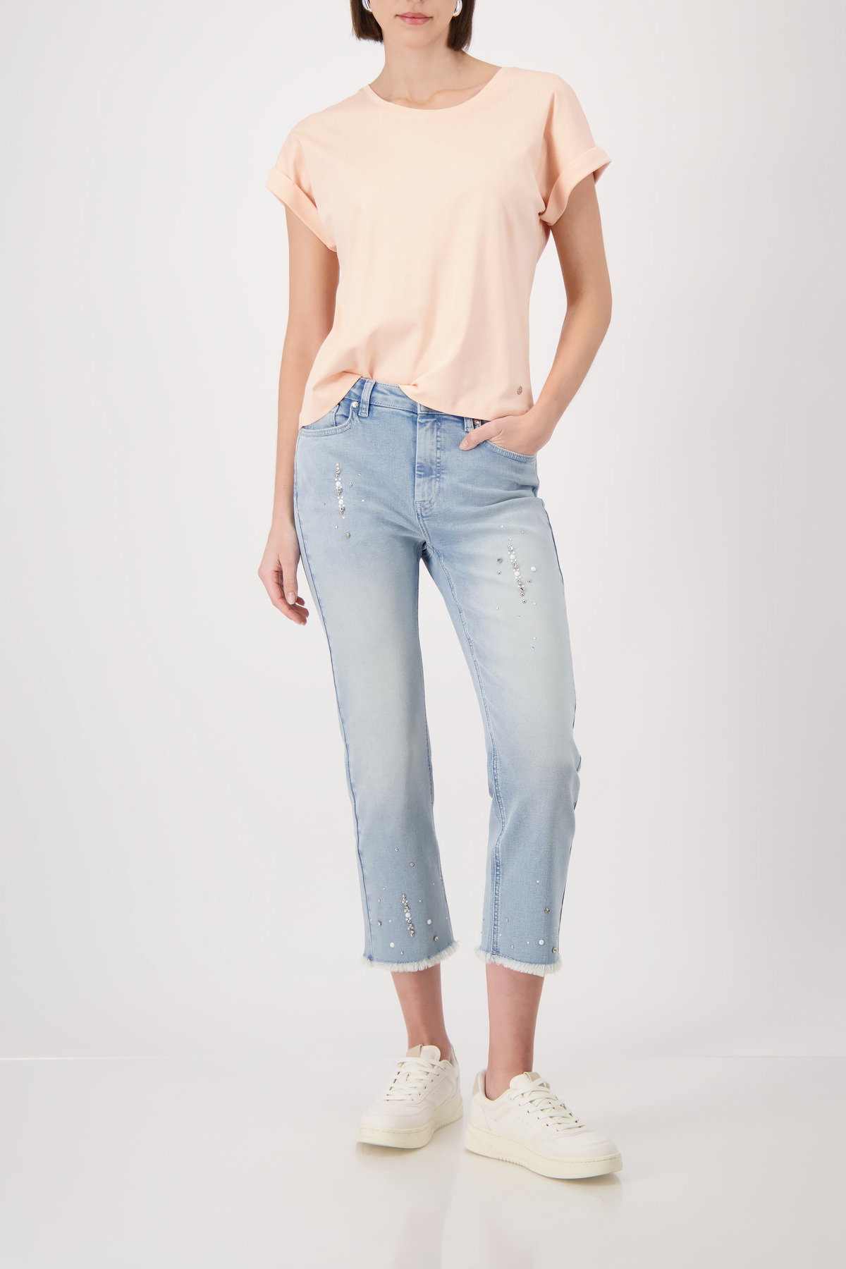 Monari T-Shirt, summer peach #6