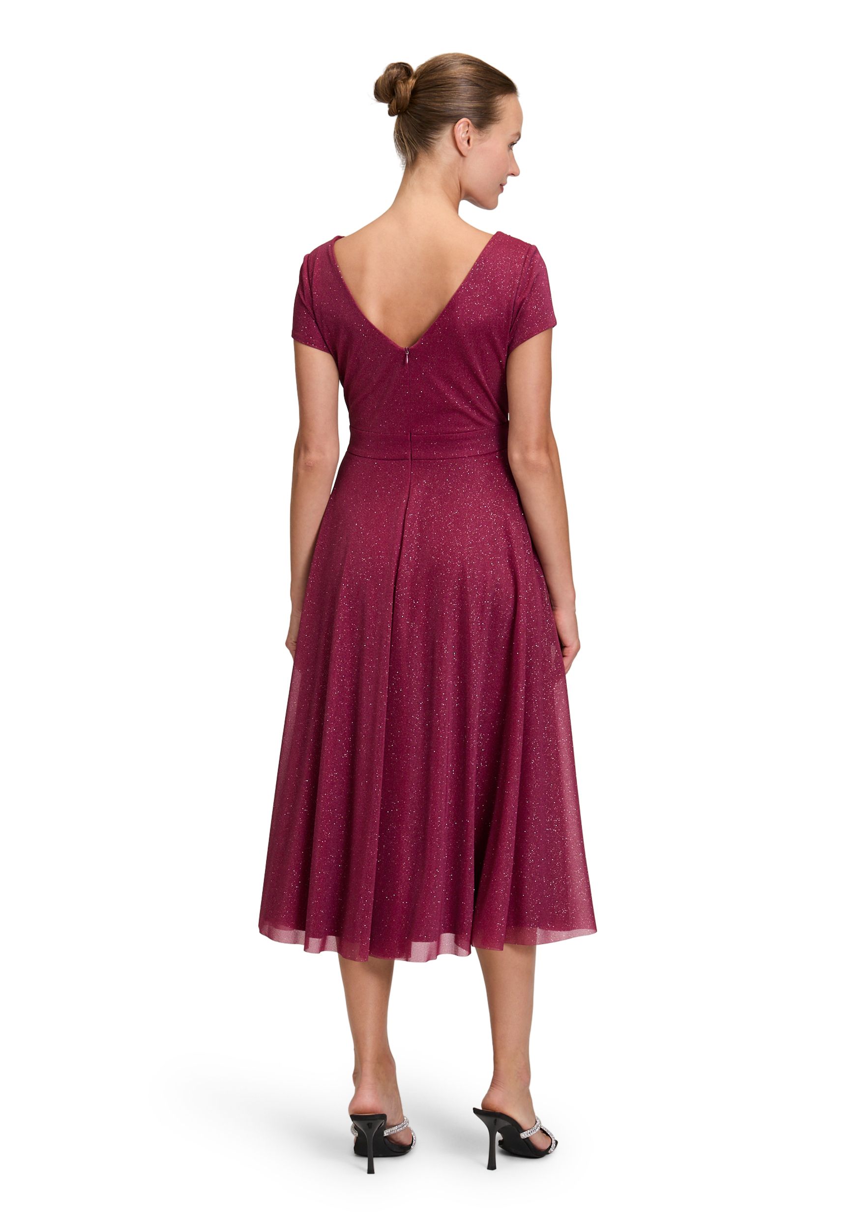 Vera Mont |  Vera Mont Kurzes Kleid  | 42 | dark green/grey