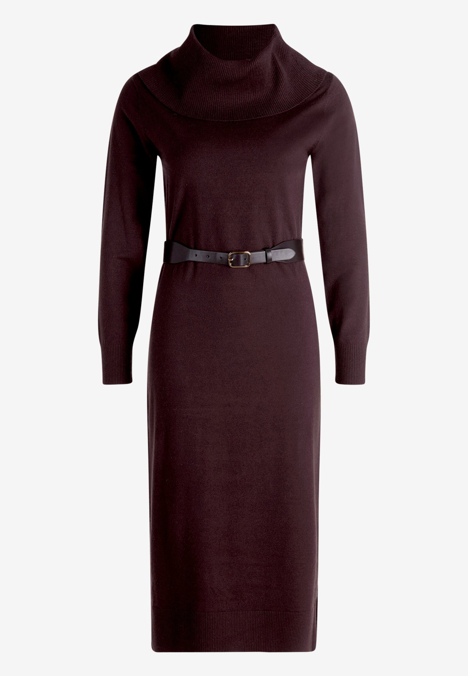Zero |  Zero Strickkleid  | 42 | chocolate plum