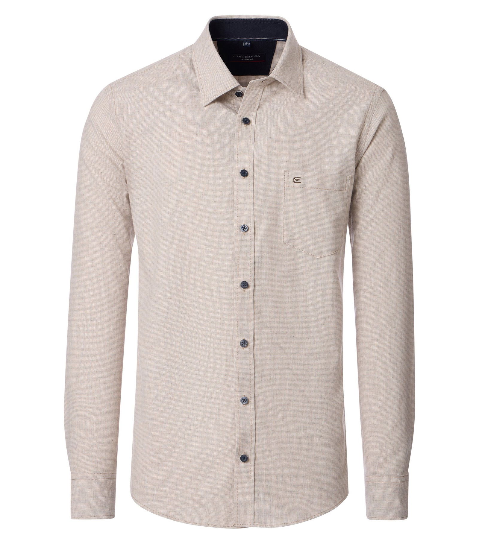 e072ae4f000d0d543bc4440218959ef7 Casa Moda | Casa Moda Hemd Regular Fit | L | beige