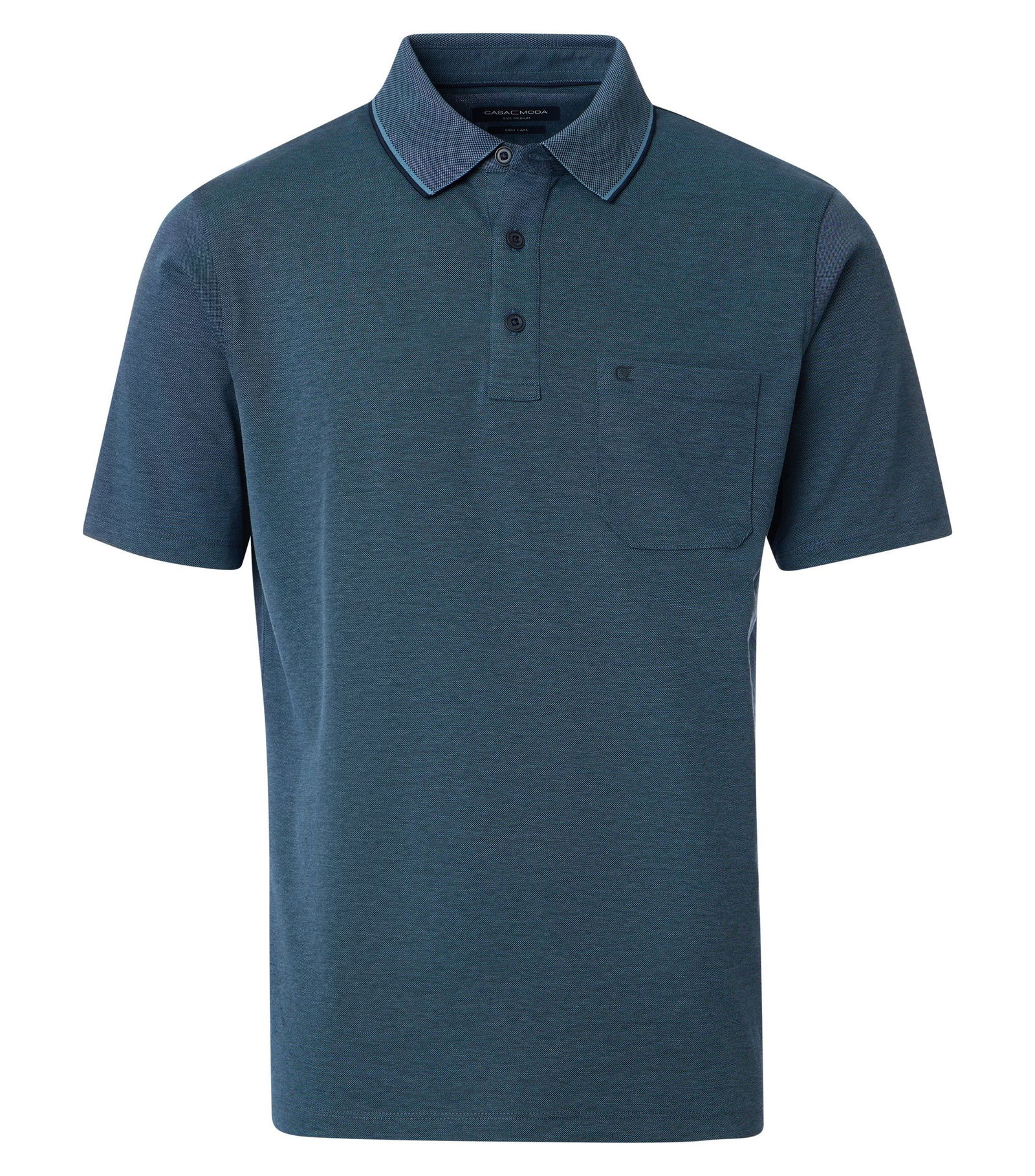 de11da4ccbb5417331b8066236562788 Casa Moda | Casa Moda Poloshirt | L | aqua bis petrol