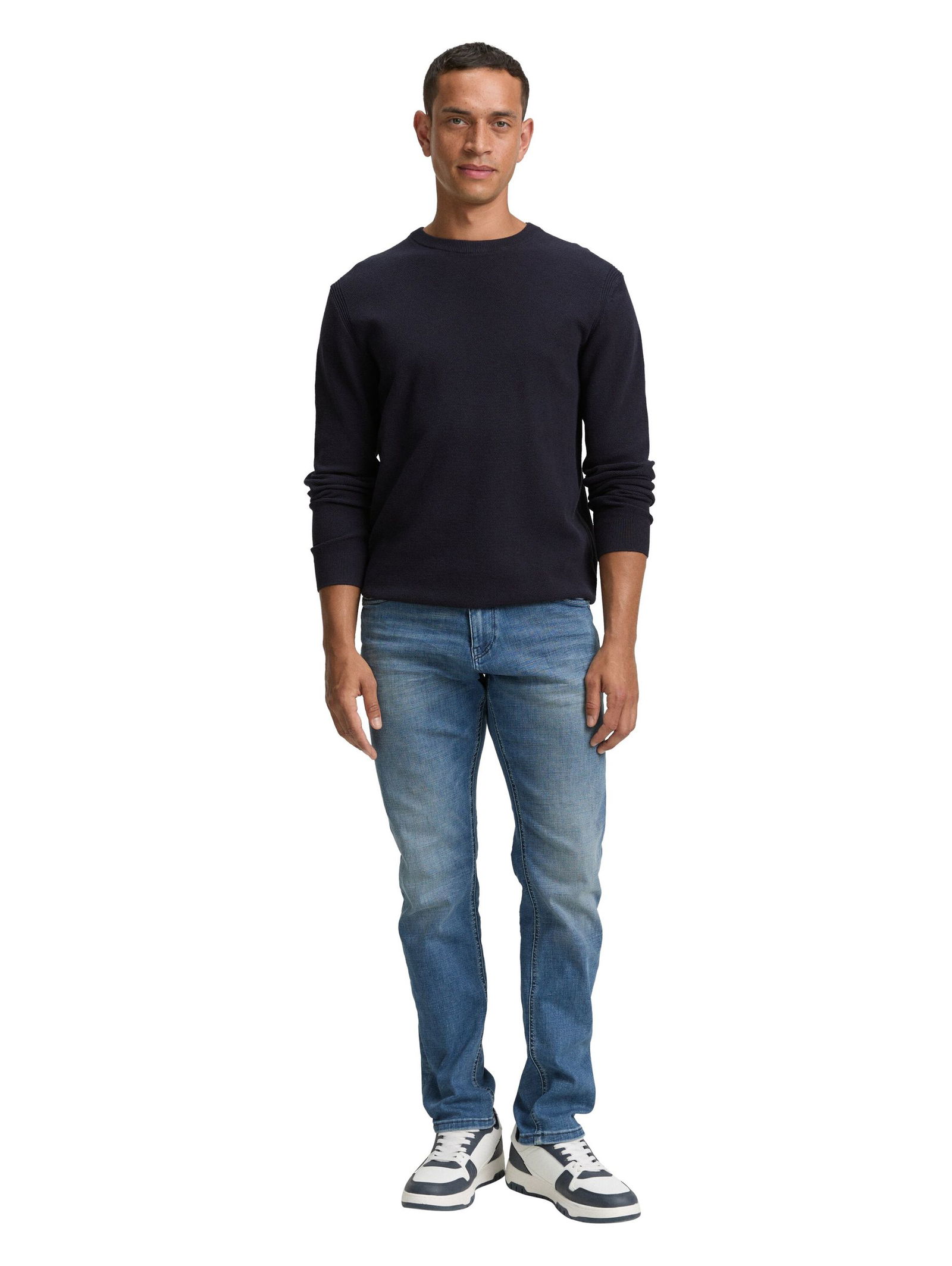 Tom Tailor | Tom Tailor Pullover | XXL | knitted navy melange