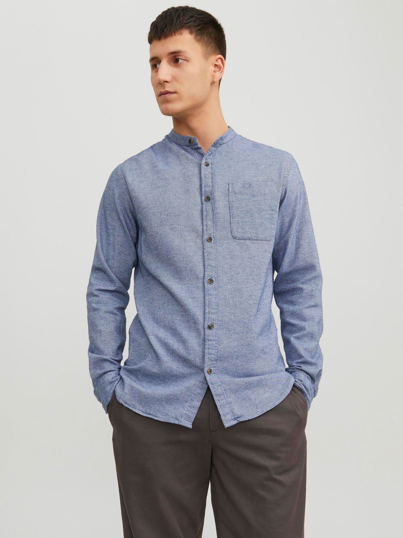 7fc8e20d4656e55558a5c92fbecba657 Jack&Jones |  Jack&Jones Hemd Super Slim Fit  | S | hellblau