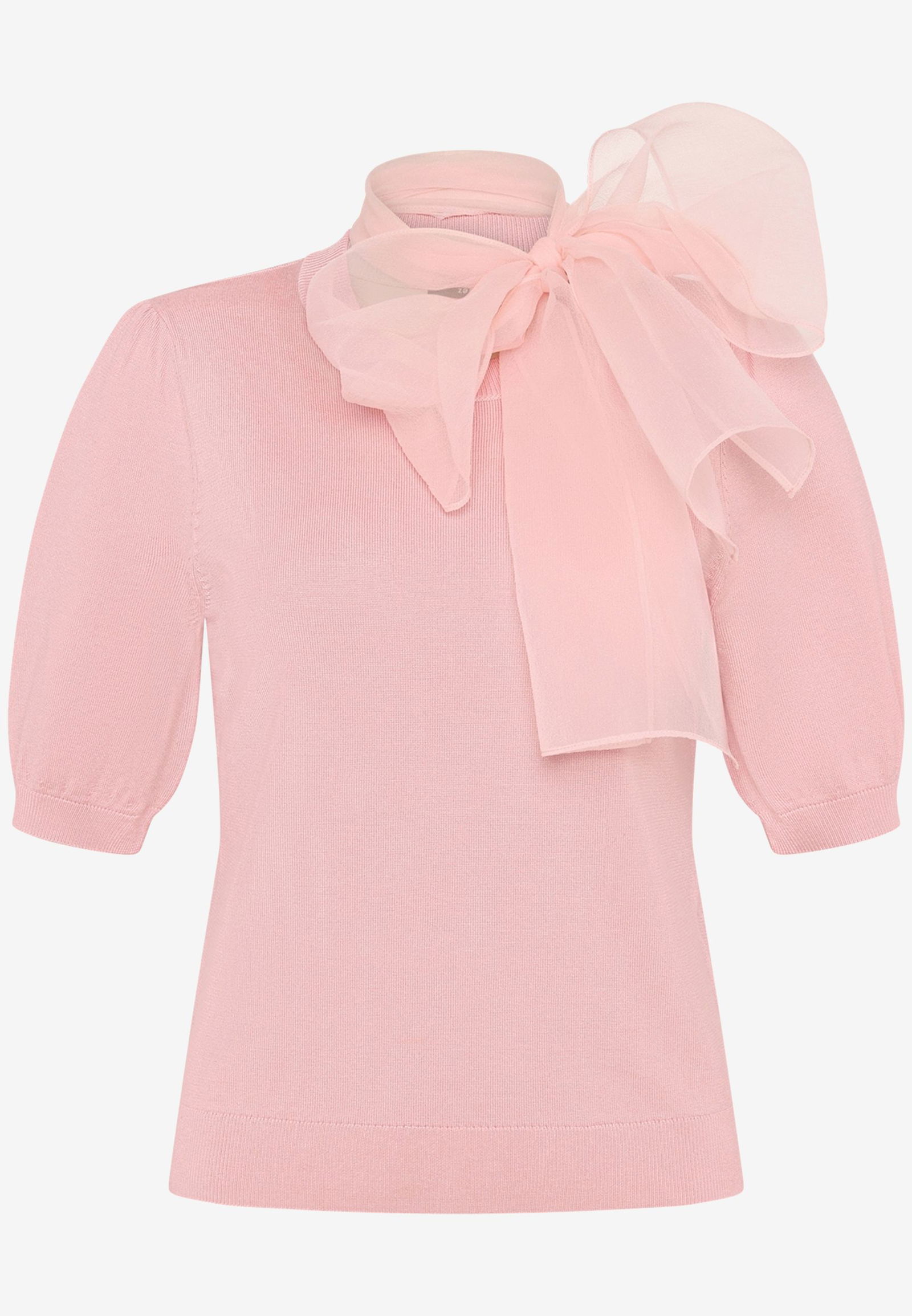 |  Strickpullover Kurz 1/2 Arm, Bridal Rose | 34