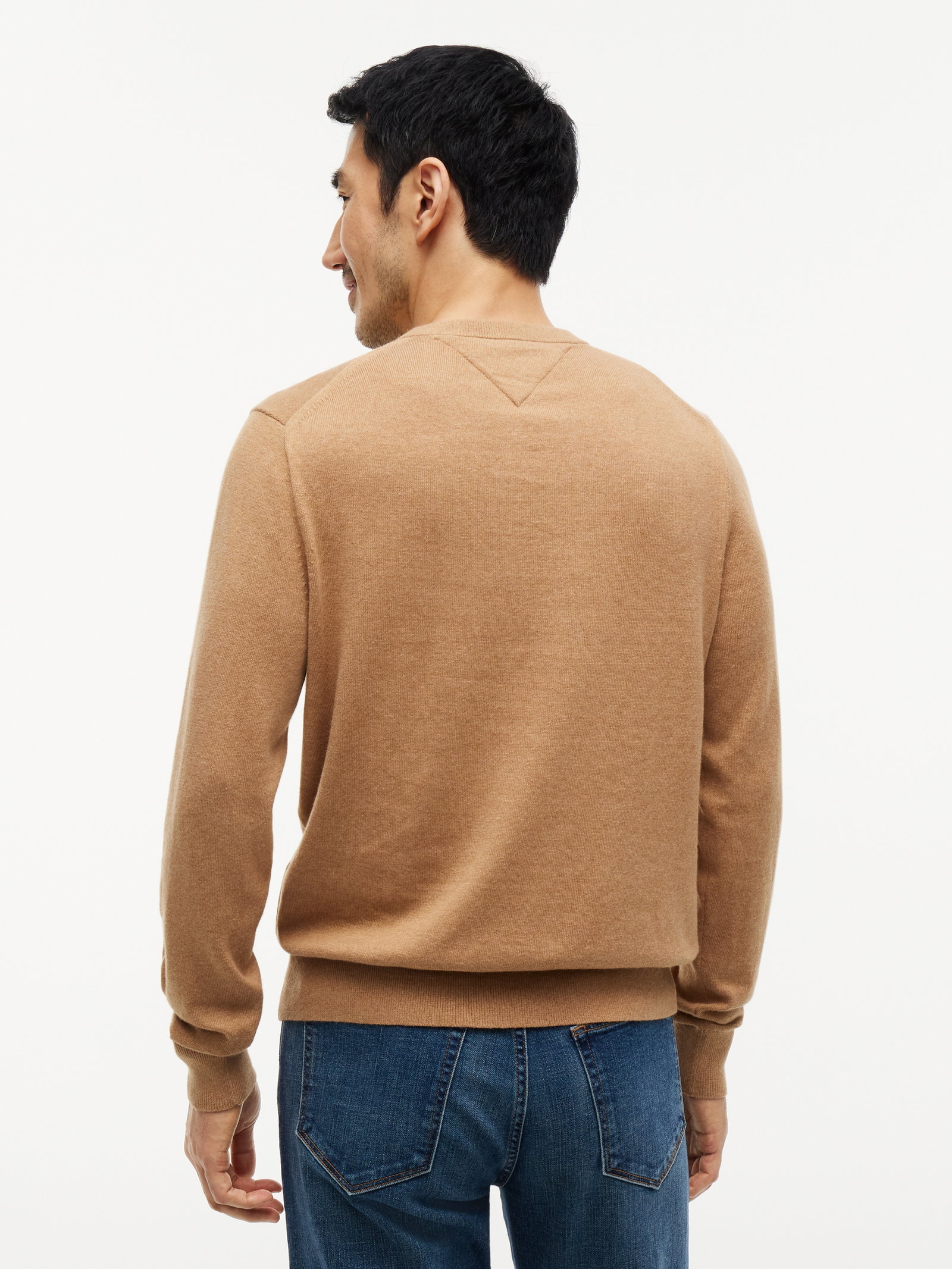 PIMA ORG CTN CASHMERE CREW NECK, BEIGE #4
