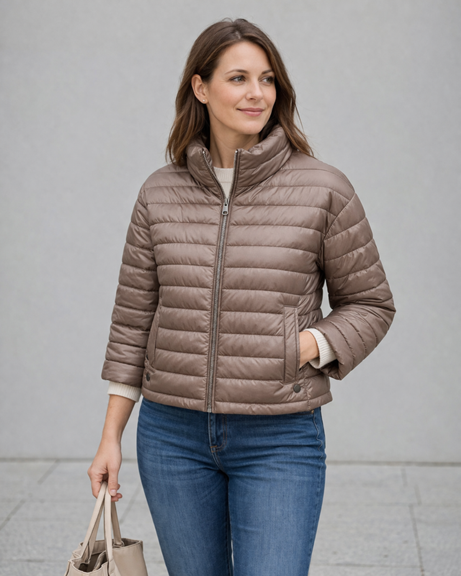 Fuchs & Schmitt |  Fuchs & Schmitt Steppjacke | 44 | creme