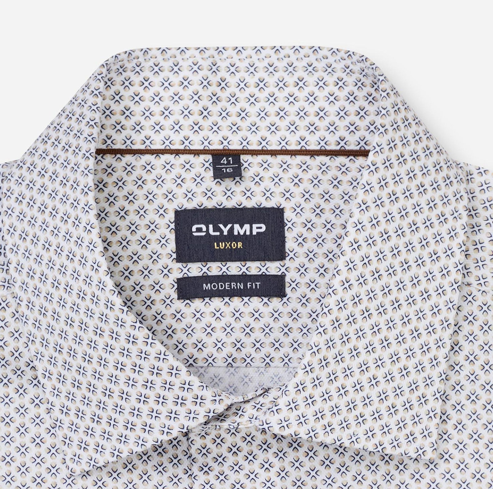 Olymp |  Olymp Hemd Regular Fit  | 42 | natur