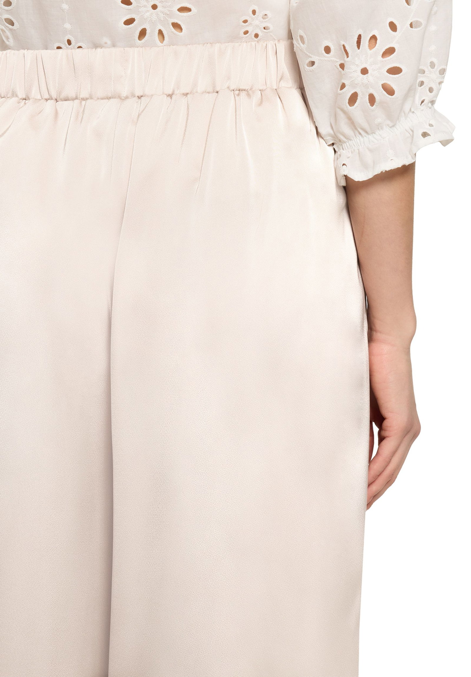 Betty Barclay |  Betty Barclay Schmale Hose  | 46 | grau beige