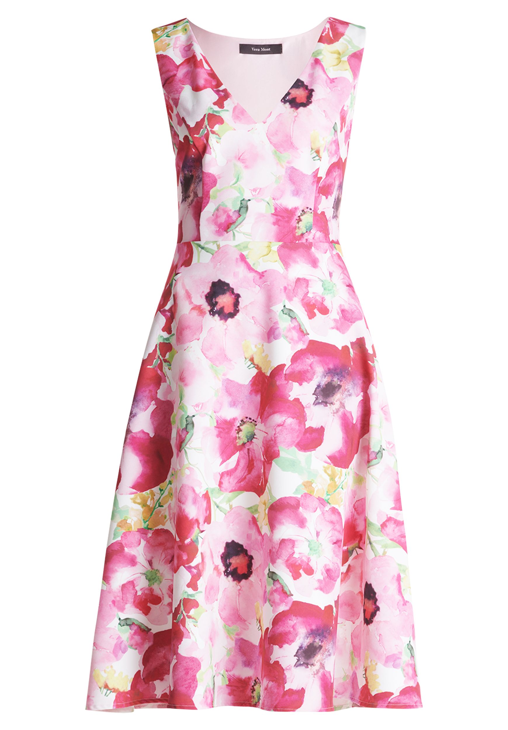 Vera Mont |  Vera Mont Kurzes Kleid  | 42 | cream/rosé
