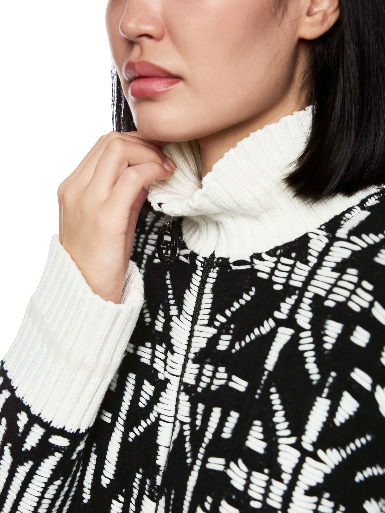 Marc Cain Sports | Marc Cain Sports Pullover | 36 | black and white