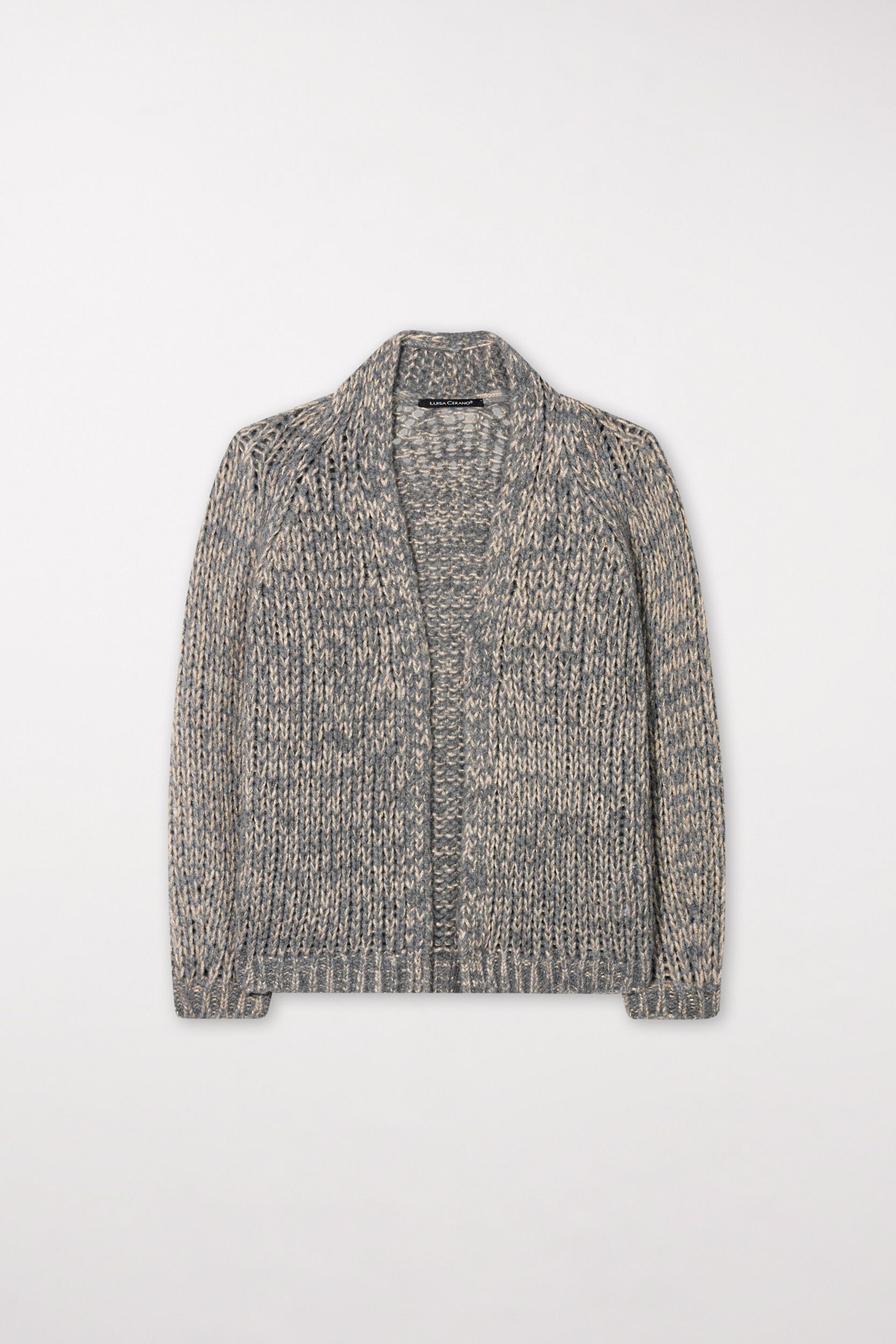 Luisa Cerano |  Luisa Cerano Strickjacke | Cardigan  | 40 | heather grey