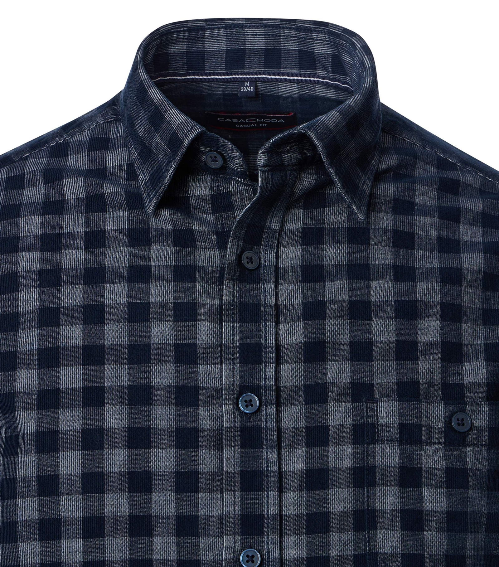Casa Moda |  Casa Moda Hemd Regular Fit  | M | blau