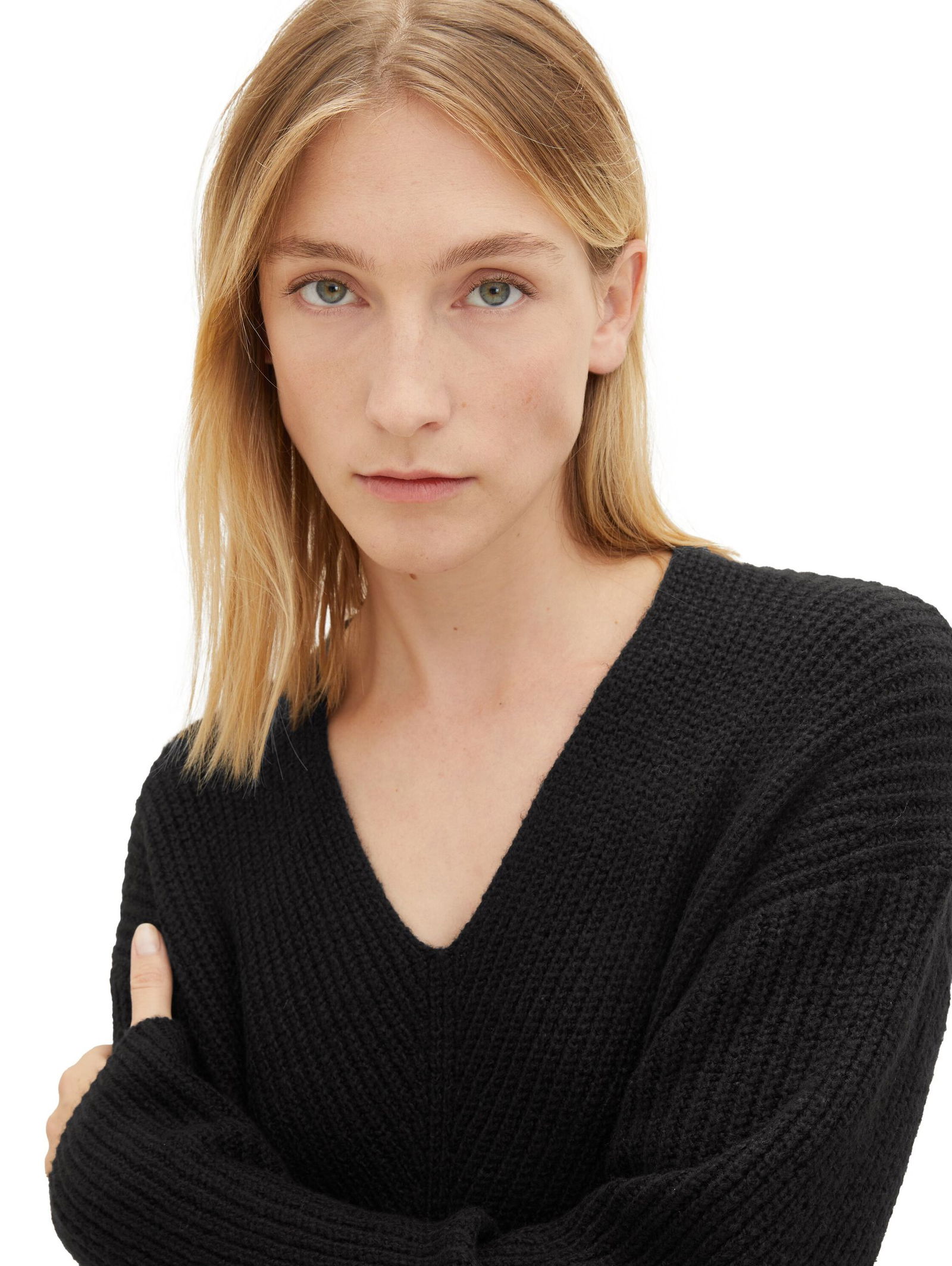 Kleid mit Ripp-Struktur