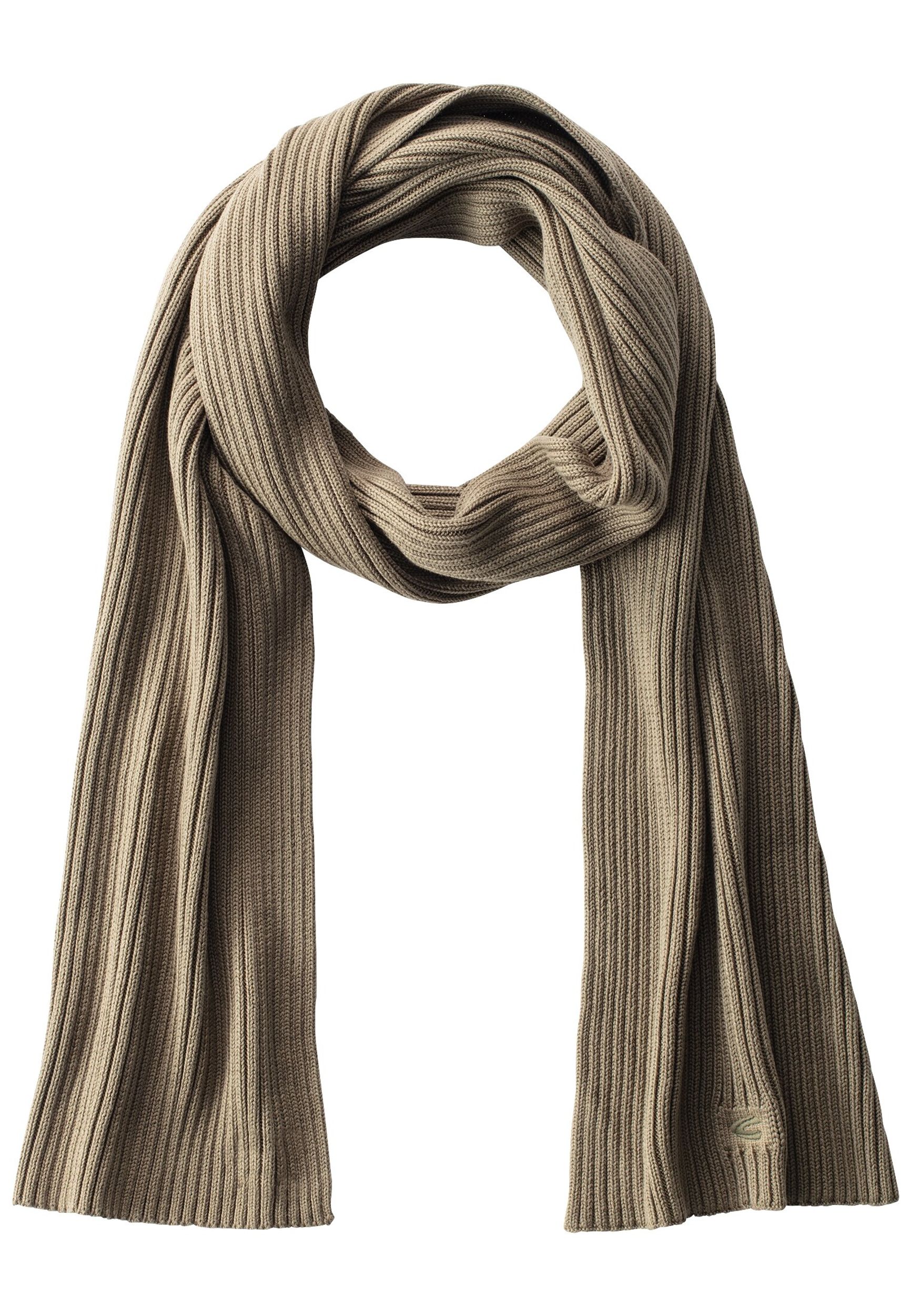Camel Active |  Camel Active Strickschal aus Organic Cotton | OS | olive brown