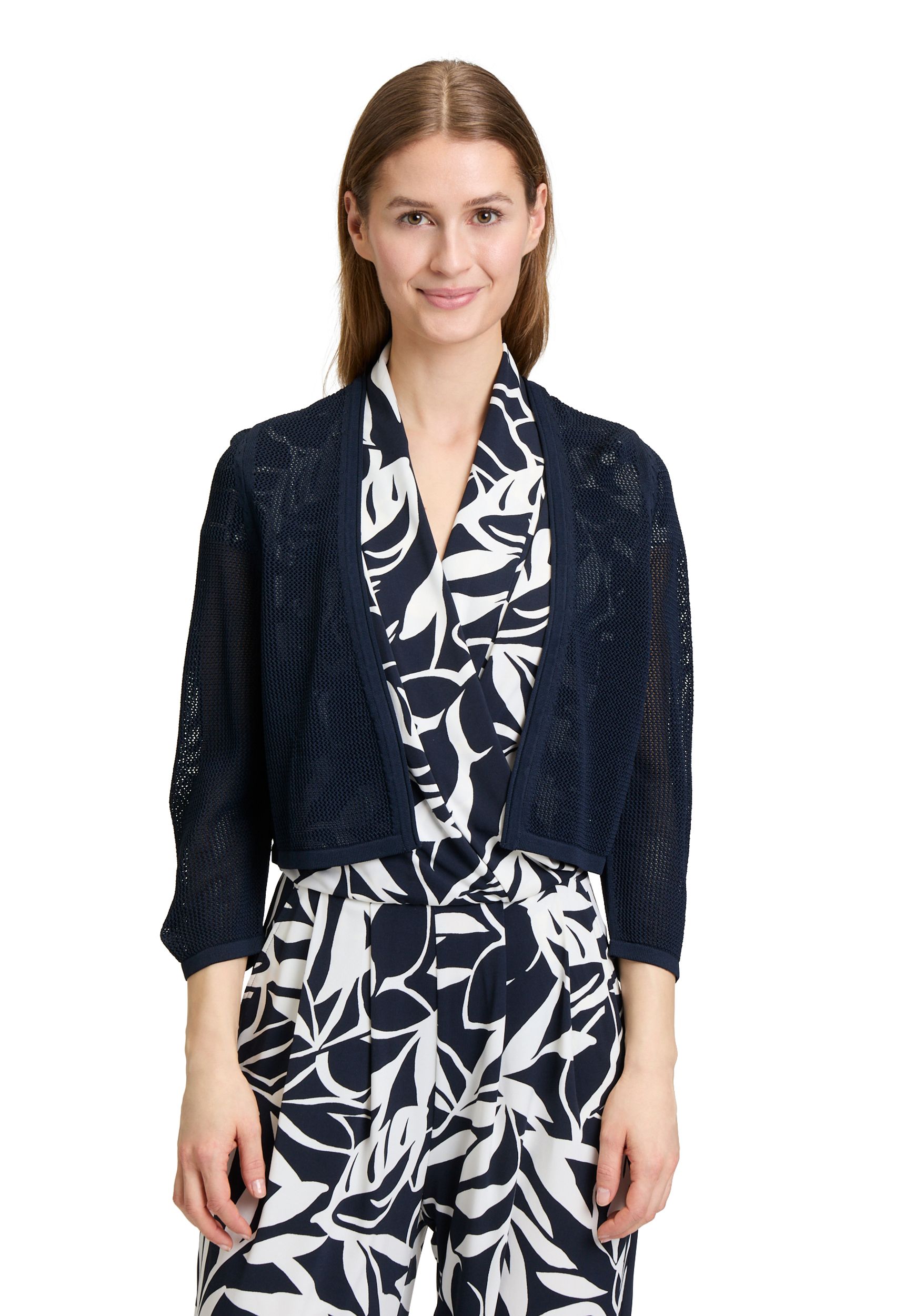 Betty Barclay |  Betty Barclay Strickjacke | Cardigan  | 38 | dunkelblau