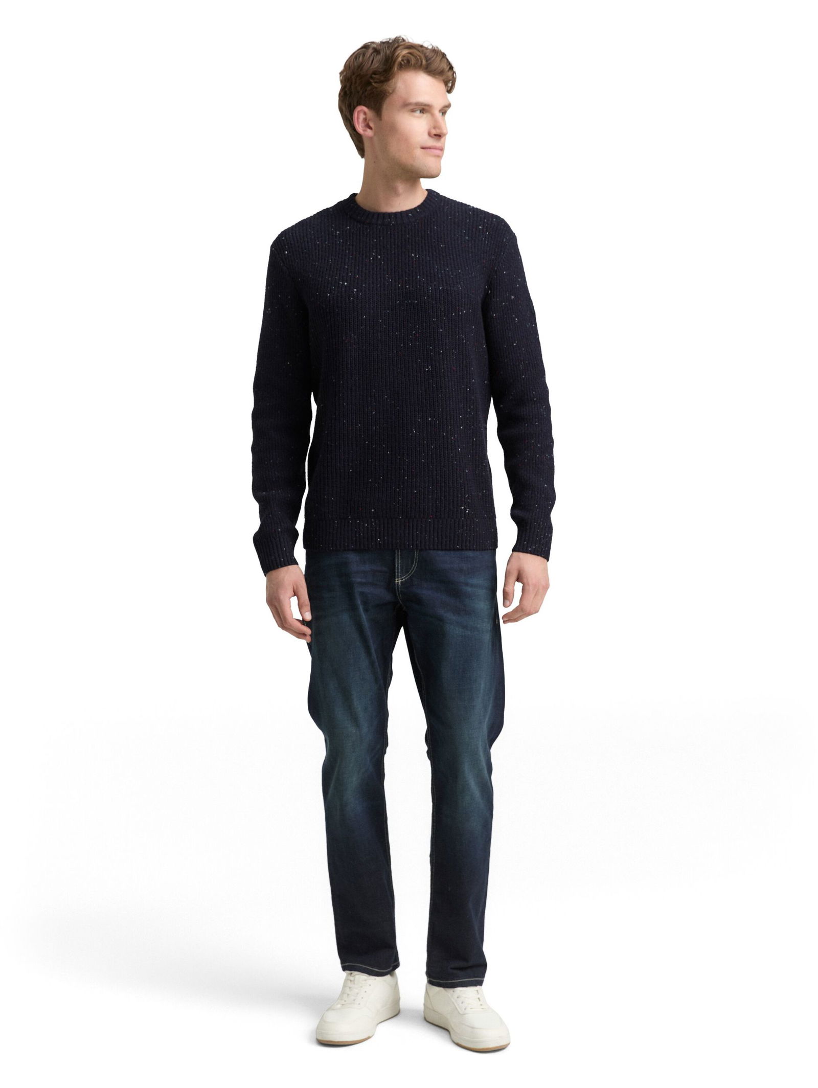 Tom Tailor | Tom Tailor Pullover | XXXL | navy melange multi neps