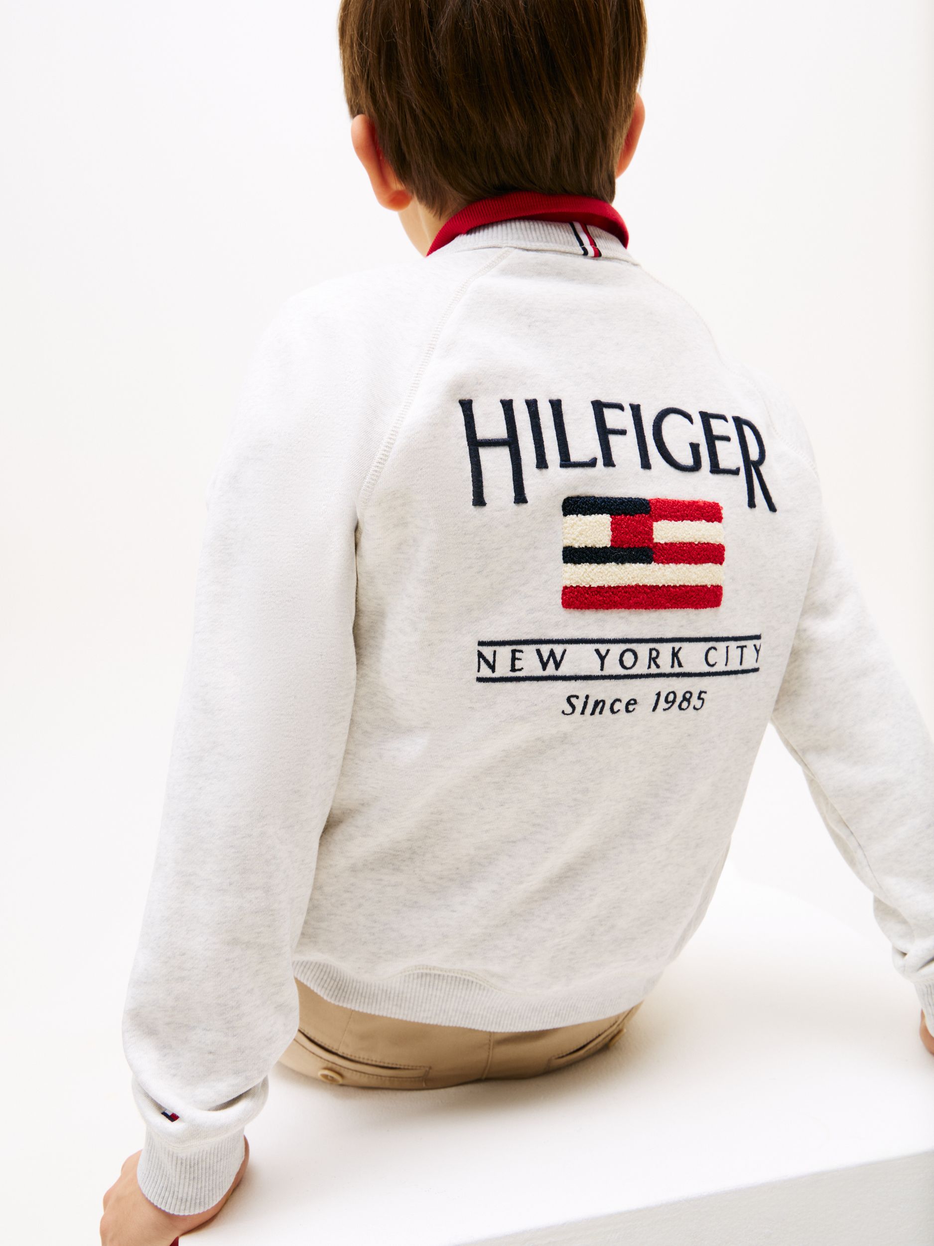 Tommy Hilfiger |  HILFIGER FLAG RELAXED SWEATSHIRT | 12