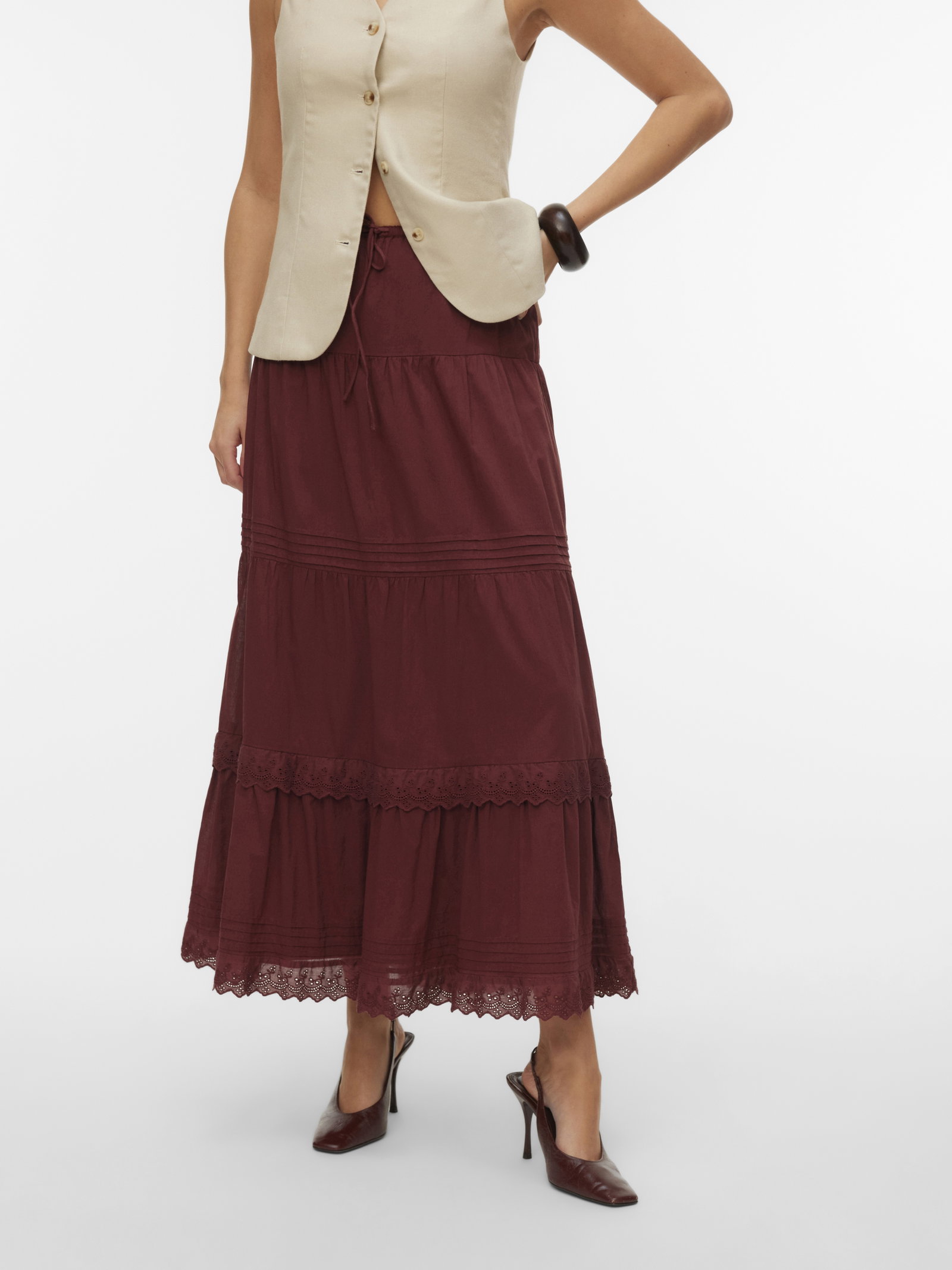 VMSANDY HW ANKLE SKIRT WVN, Andorra #6