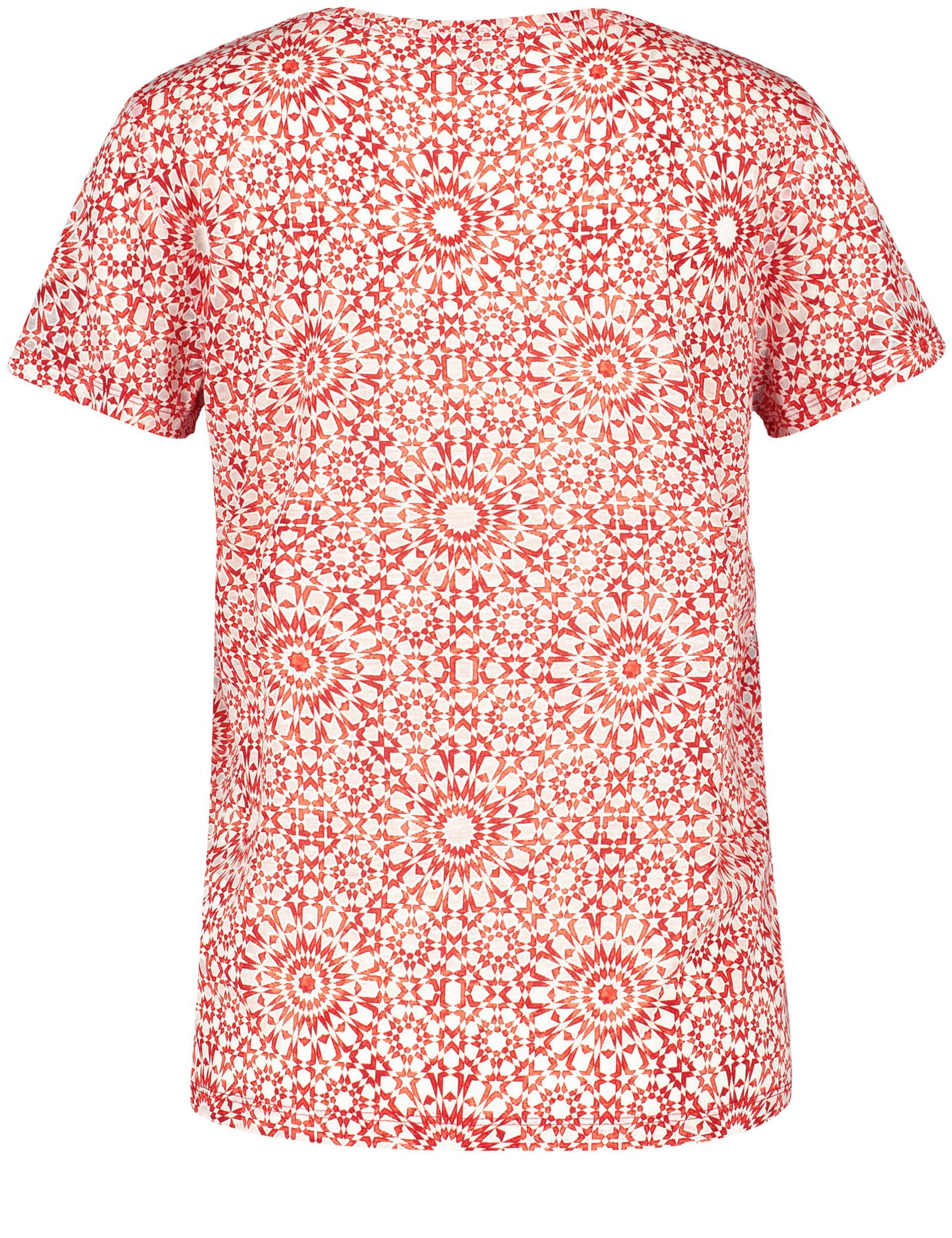 Shirt mit Ausbrennermuster