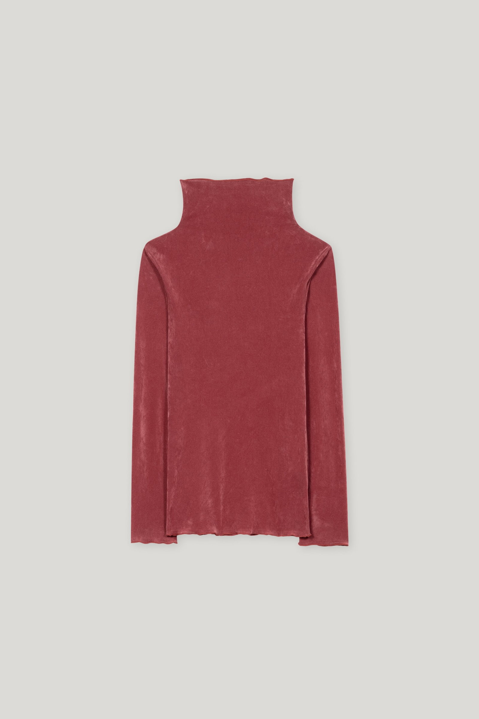 Luisa Cerano langarm Samtshirt #1
