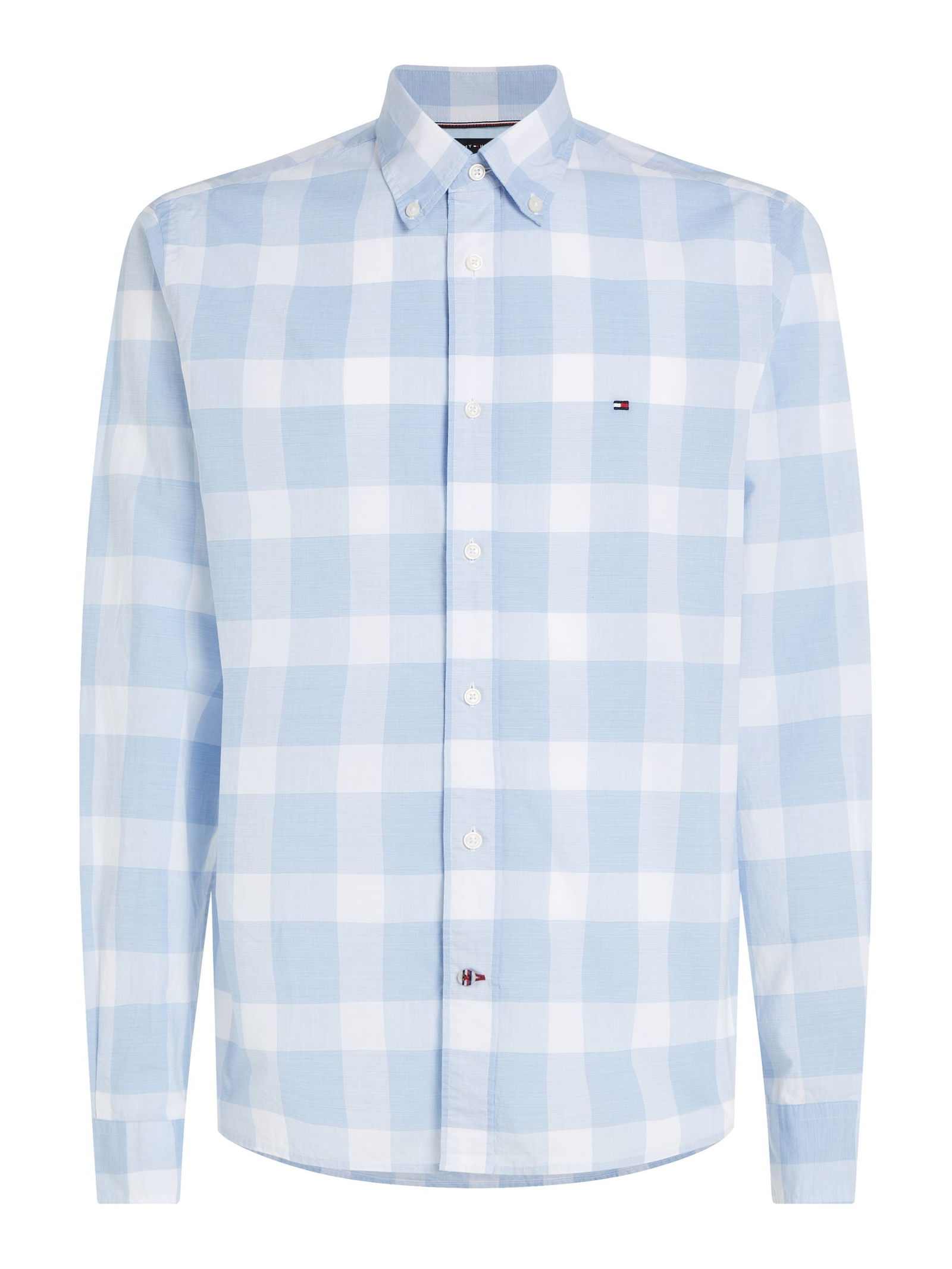 CRINKLE LARGE CHK RF SHIRT