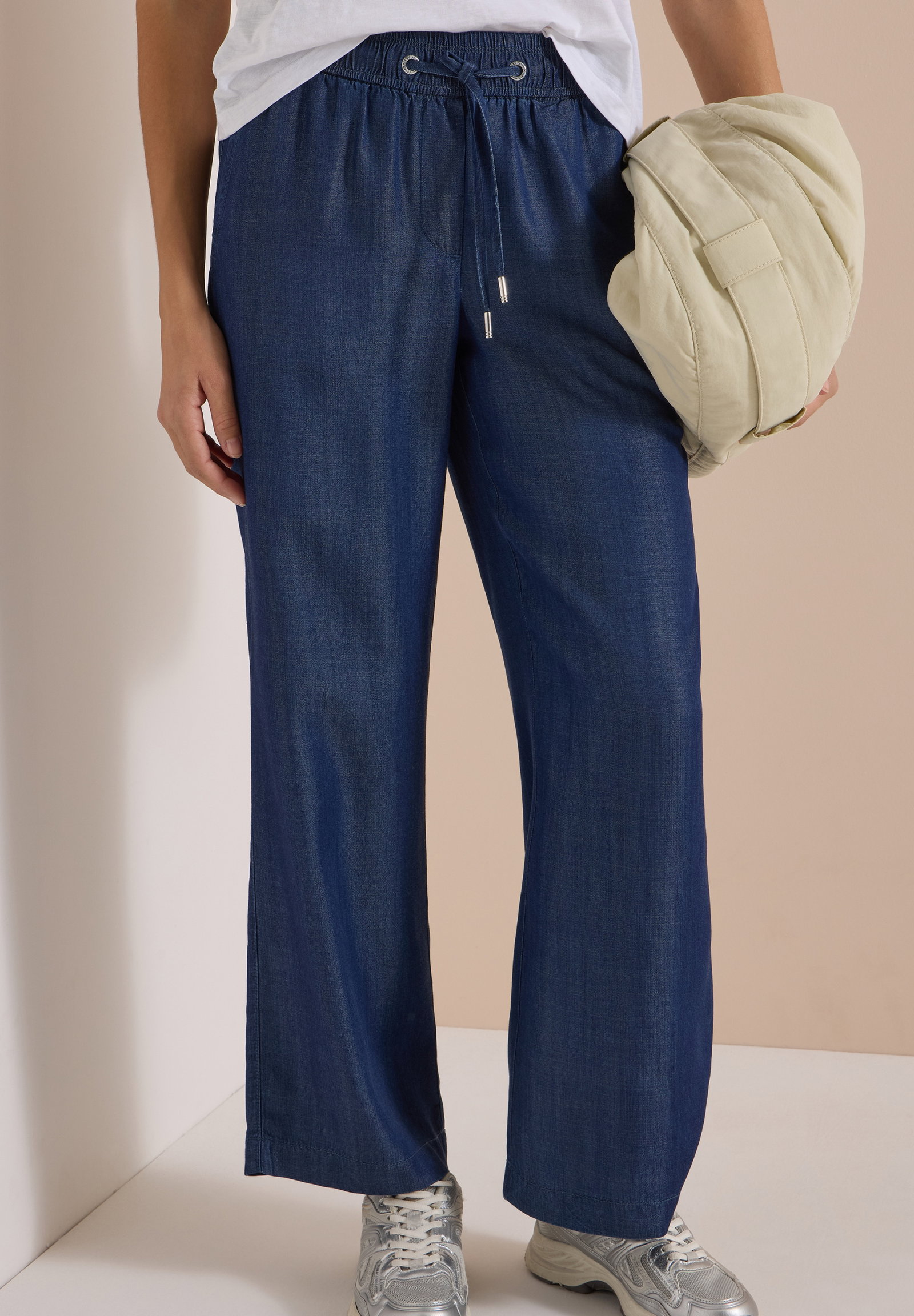 Style Neele Tencel Dark Blue, Dark blue wash #3
