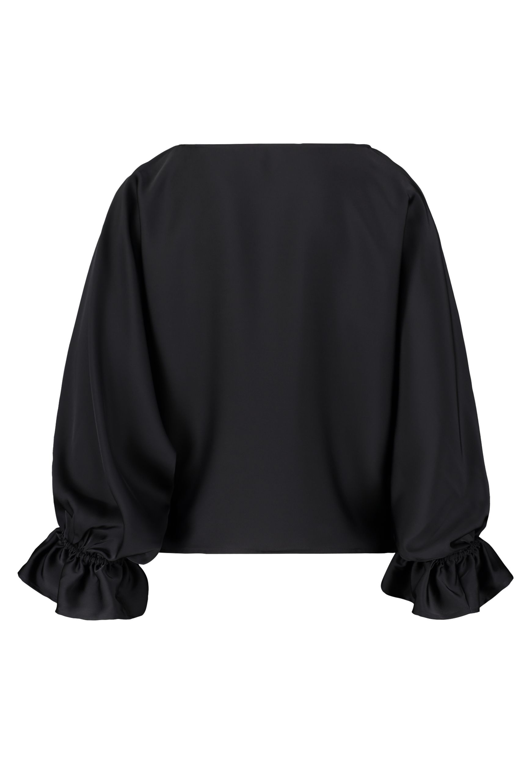 V by Vera Mont |  Satin-Bluse | 34 | schwarz