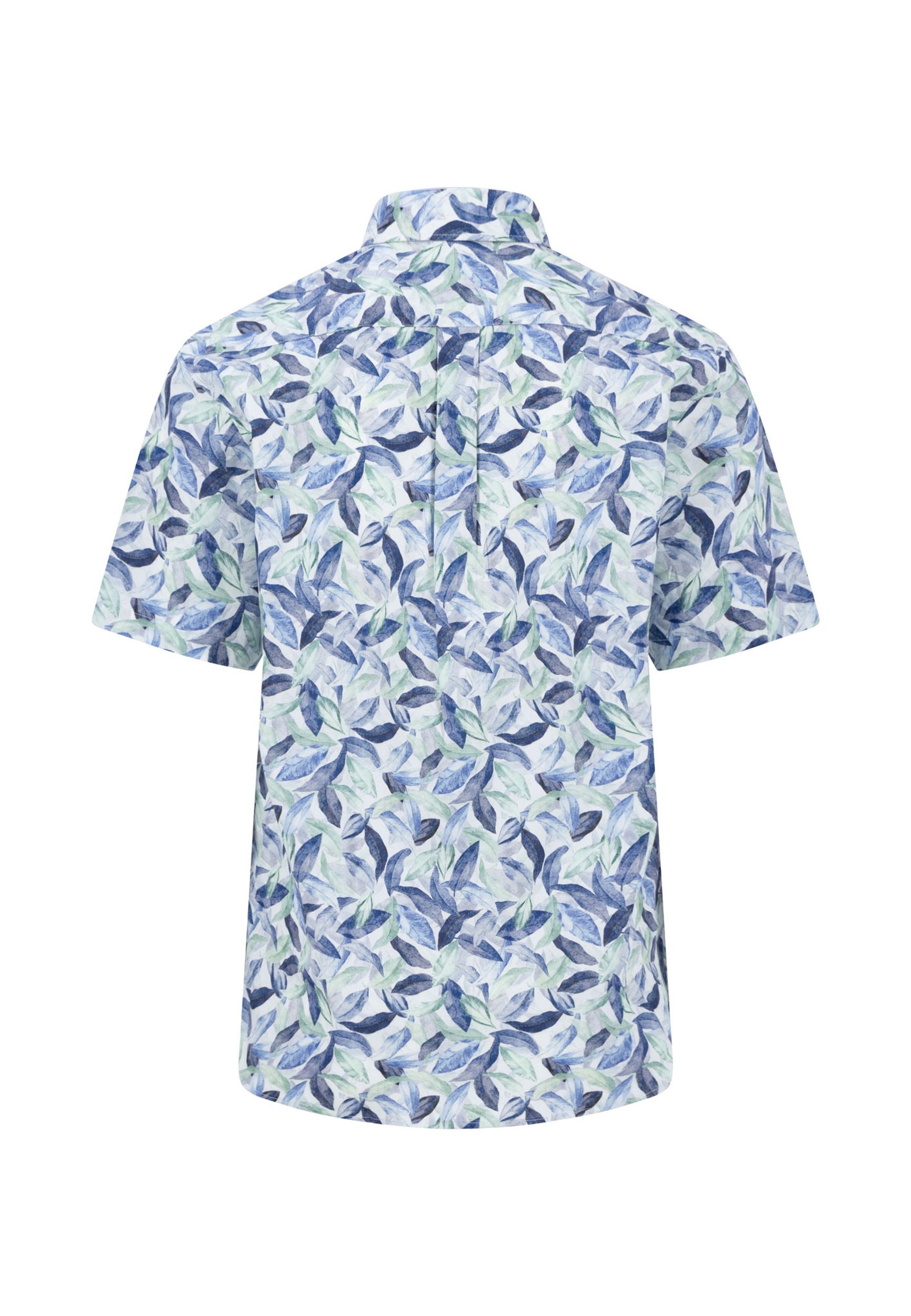 Fynch Hatton |  Fynch Hatton Hemd Regular Fit  | 3XL | crystal blue
