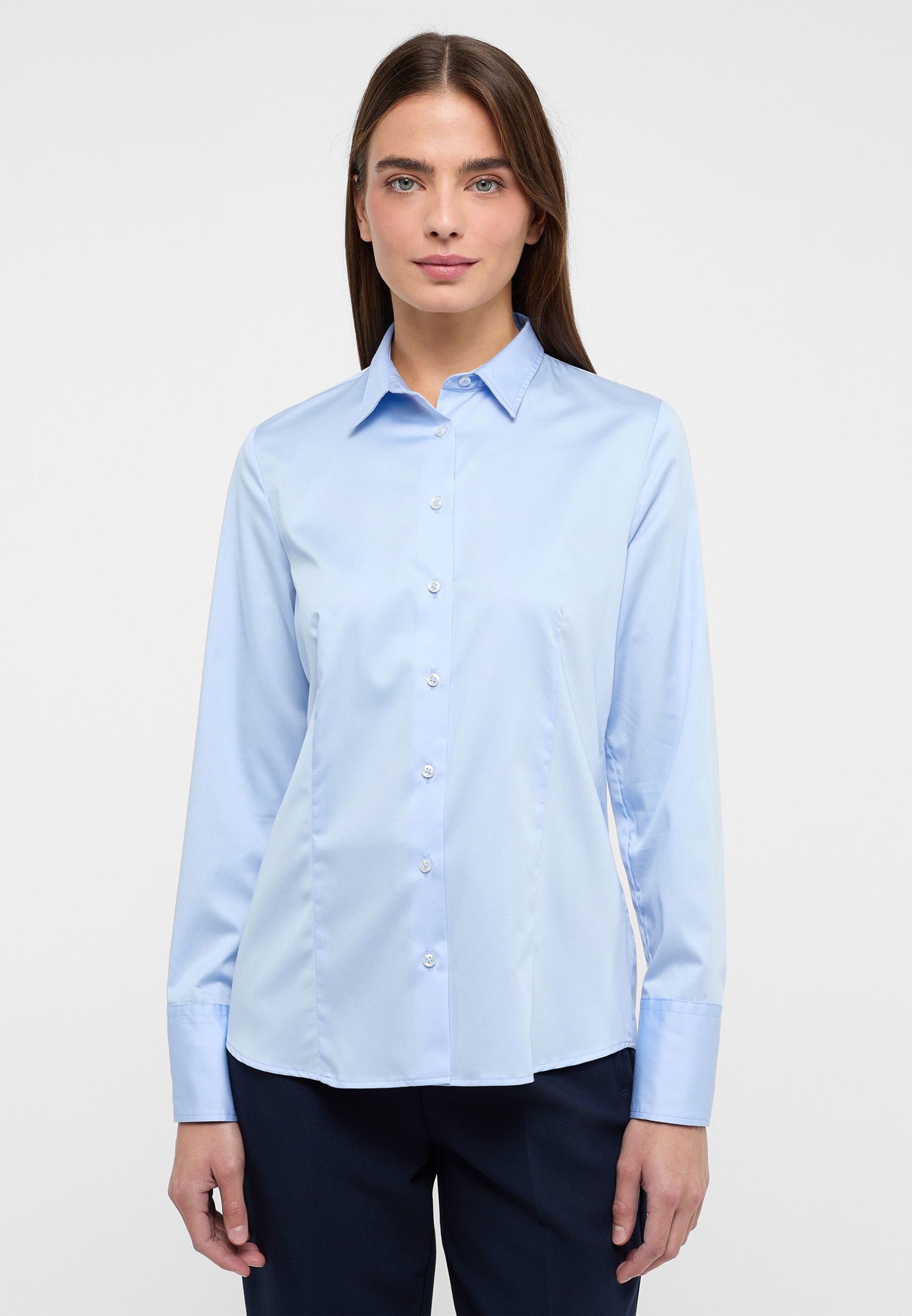 6f185c208ef37fa3beacd3ea98c68ec2 Eterna | Eterna Druckbluse | 48 | hellblau