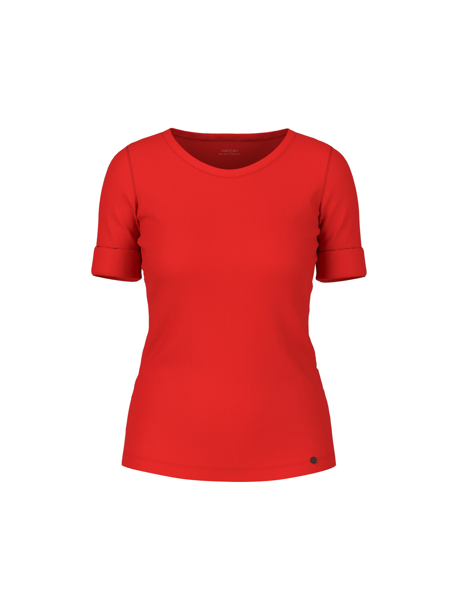 Schmal geschnittenes T-Shirt mit 3/4-Arm #1