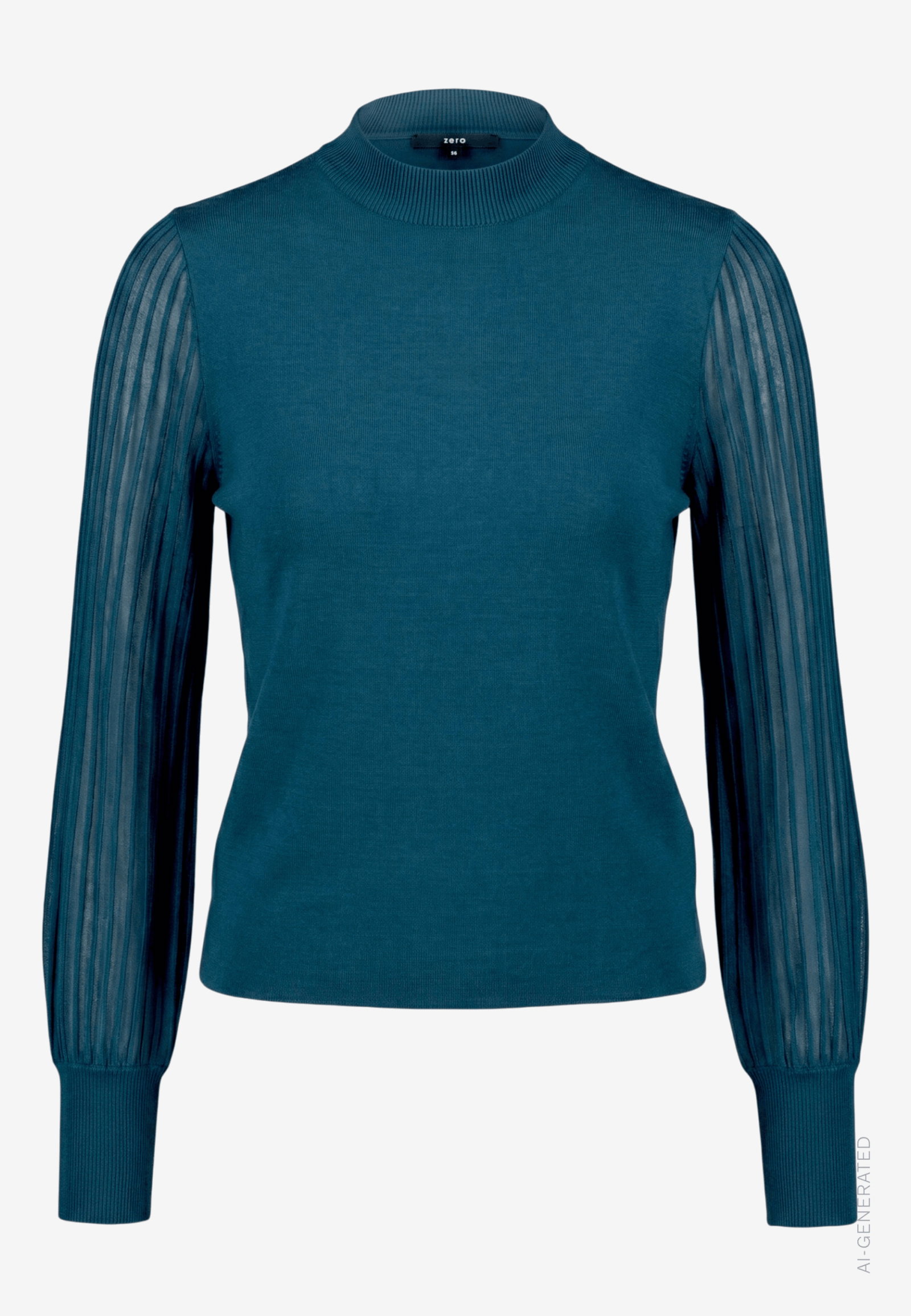 Strickpullover Kurz 1/1 Arm, Green Forest #1