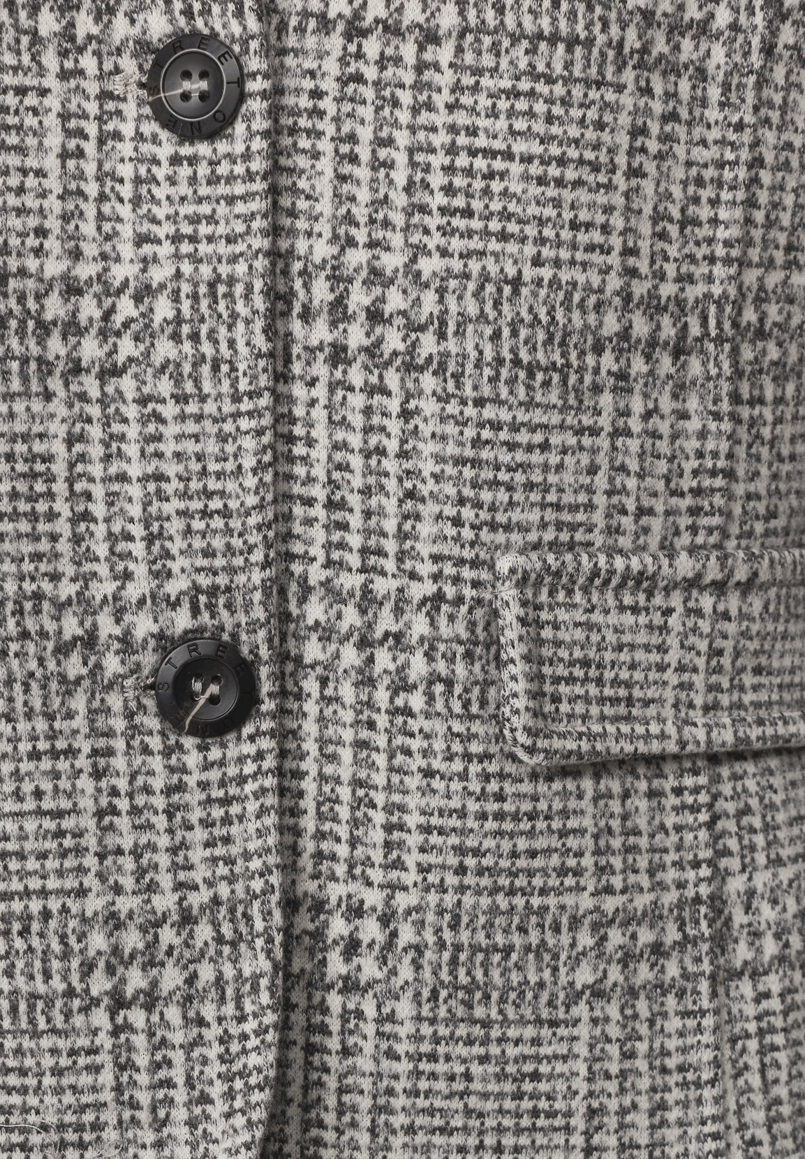 LTD QR Check Blazer, Black #2